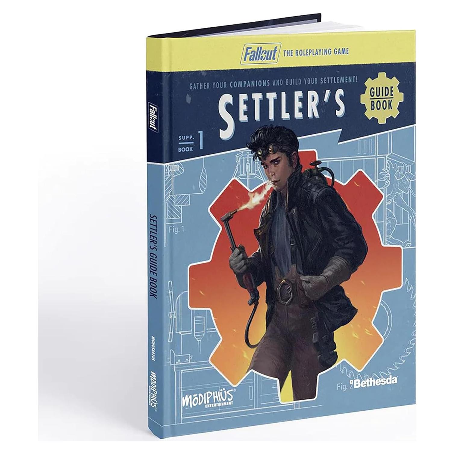 Modiphius Fallout RPG Guía del Colono Tapa Dura 192 Páginas