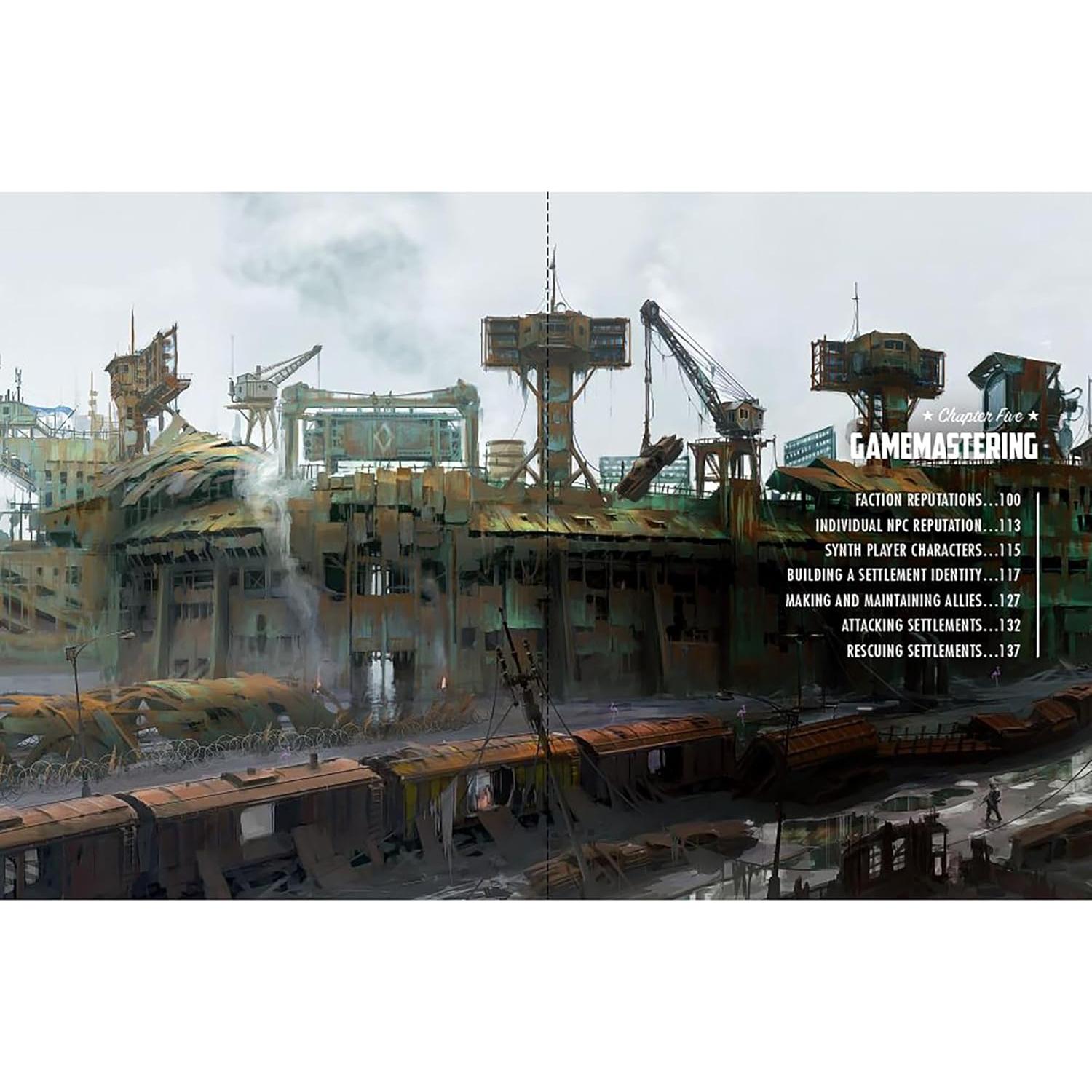 Modiphius Fallout RPG Guía del Colono Tapa Dura 192 Páginas