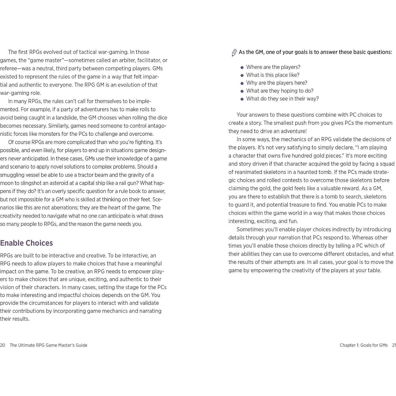 The Ultimate RPG Game Master's Guide: Advice and Tools to Help You Run Your Best Game Ever! (Ultimate Role Playing Game Series)