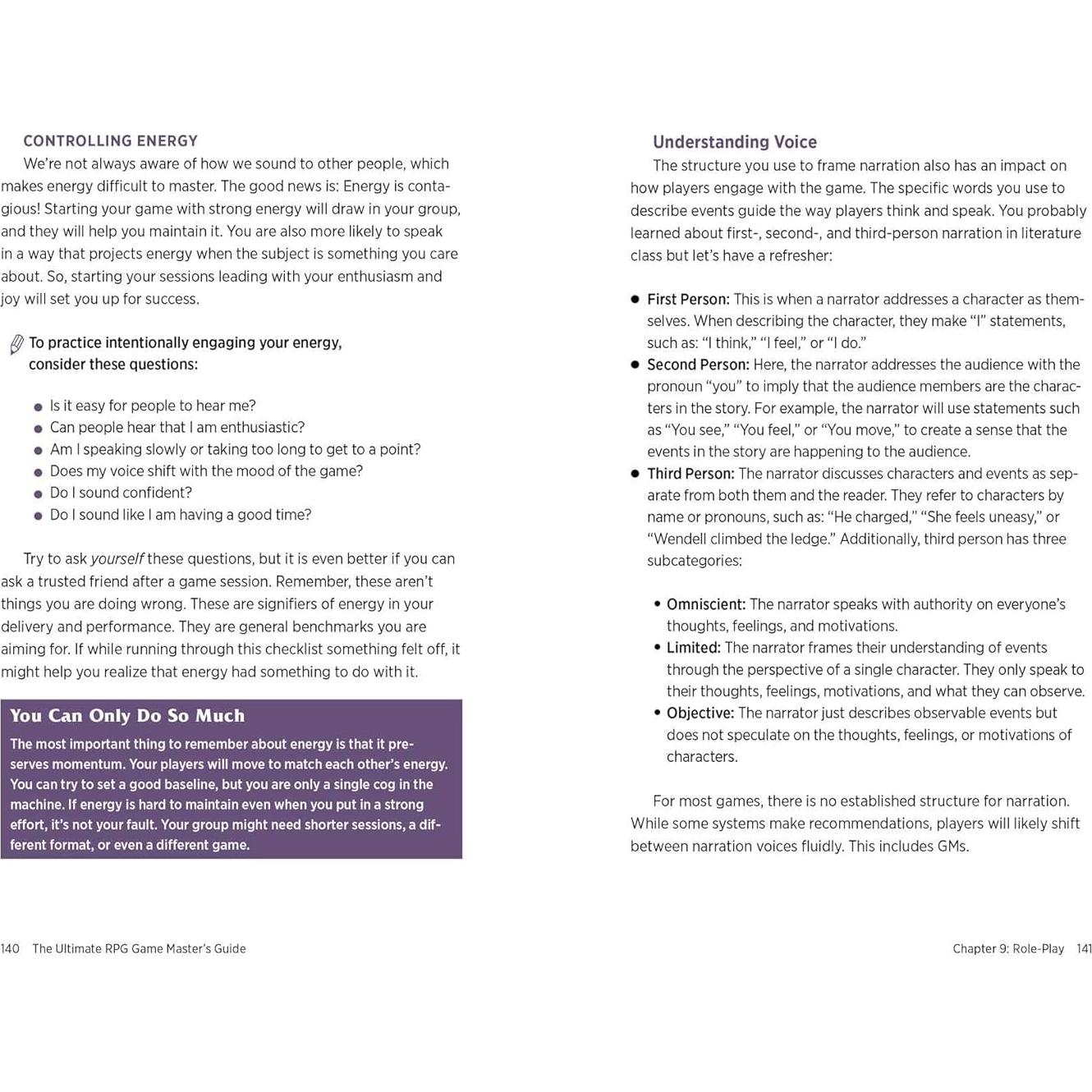 The Ultimate RPG Game Master's Guide: Advice and Tools to Help You Run Your Best Game Ever! (Ultimate Role Playing Game Series)