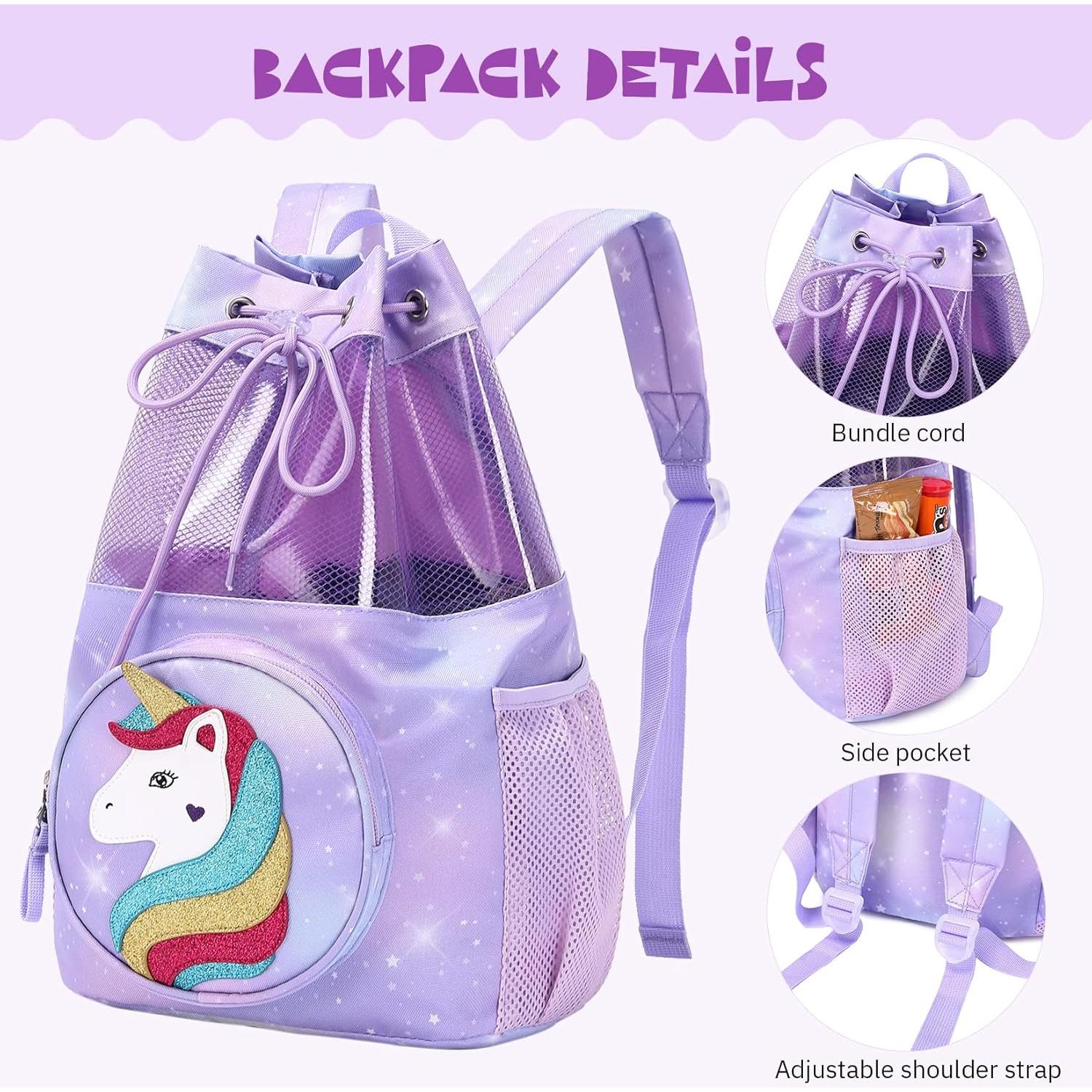 Mochila de Cuerda Mygreen para Niños - Diseño 3D Animales