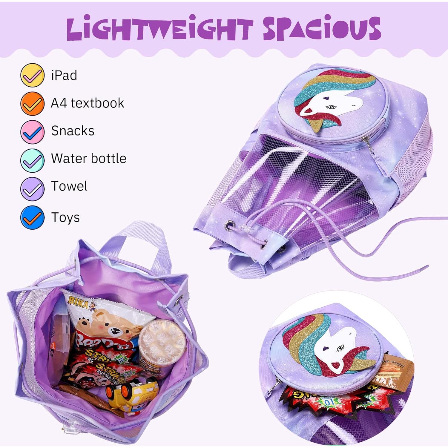 Mochila de Cuerda Mygreen para Niños - Diseño 3D Animales