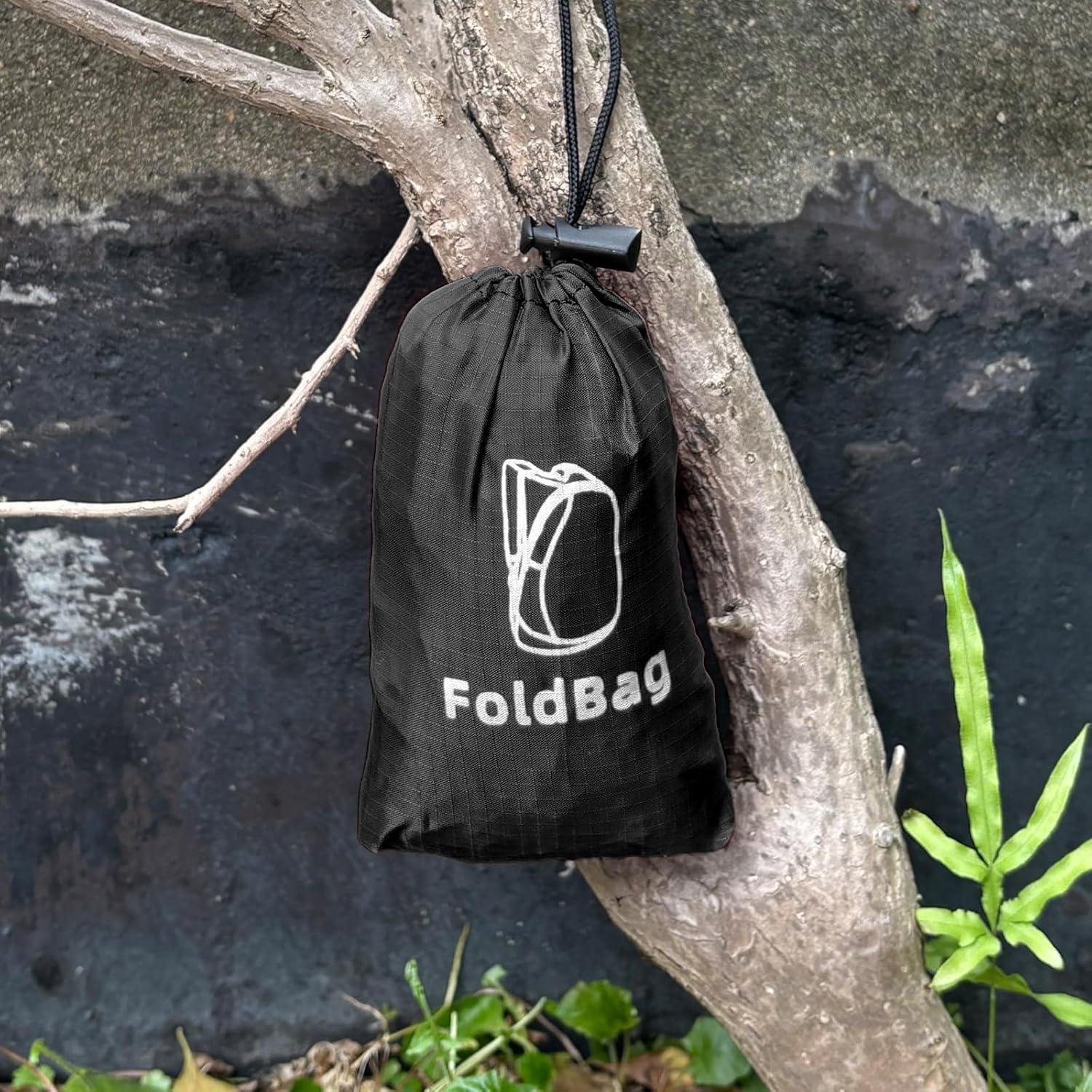 Mochila de Senderismo Plegable 20L SUIKIHUM Negra Ultra Ligera