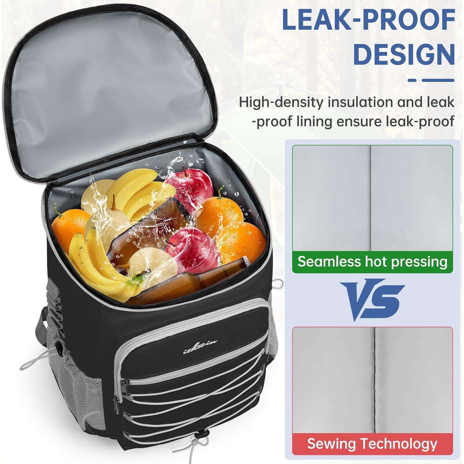 Mochila Enfriadora ITHWIU Aislada 9.9L a Prueba de Fugas