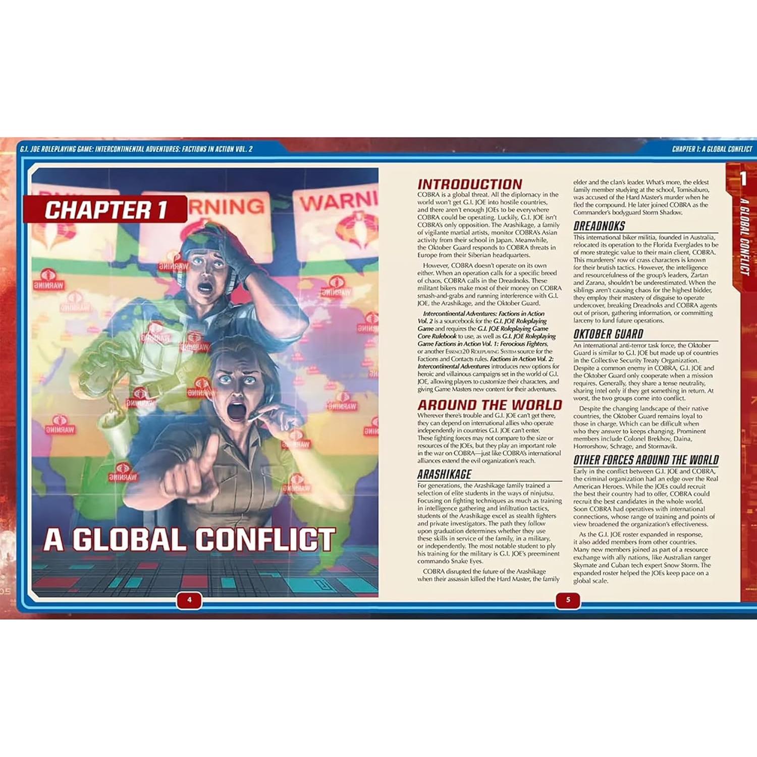 G.I. Joe RPG Renegade Game Studios Vol. 2 Facciones 14+