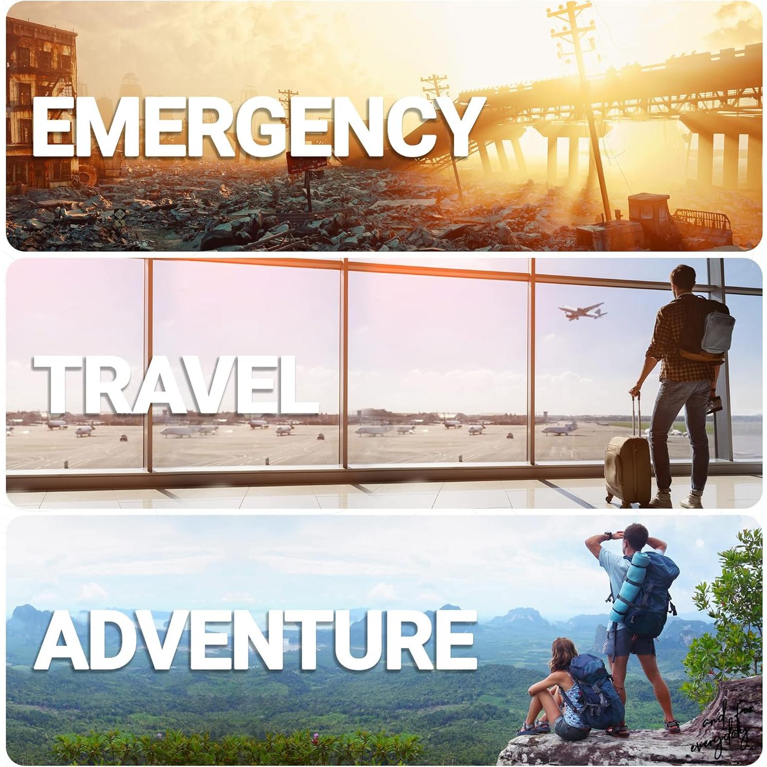 Botella de Filtro de Agua Alcalina ETA 828ml - Camping y Emergencias