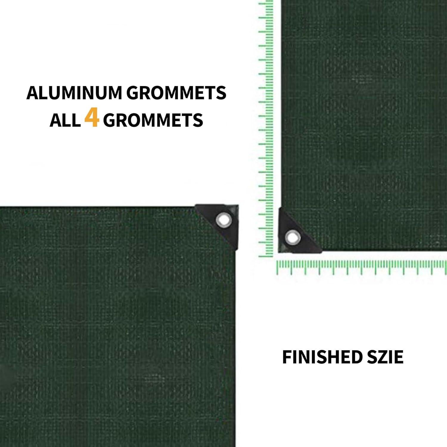 Lona Impermeable TARPAL 3x3m Verde/Azul (Paquete de 2)