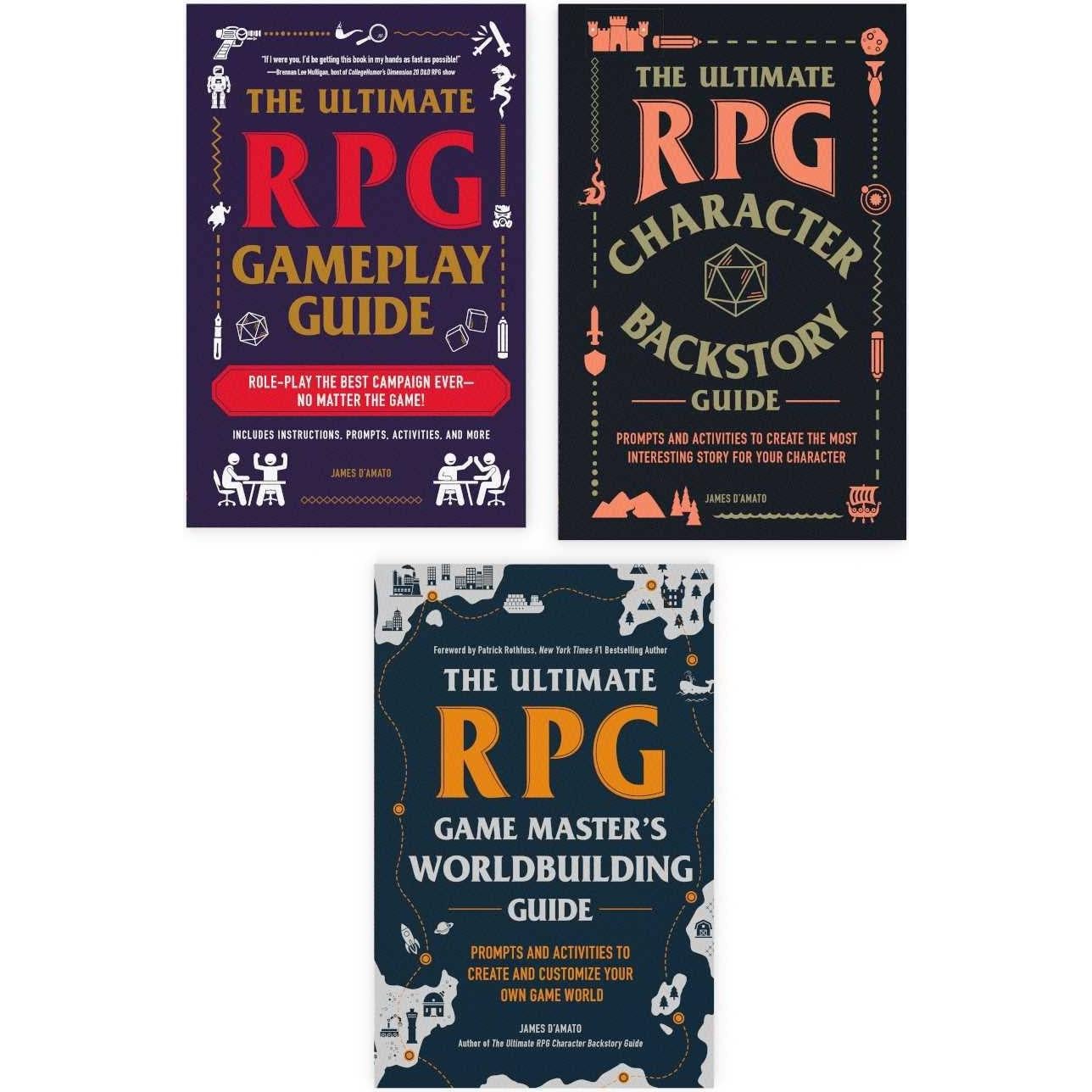 The Ultimate RPG Guide Boxed Set: Featuring The Ultimate RPG Character Backstory Guide, The Ultimate RPG Gameplay Guide, and The Ultimate RPG Game ... Guide (Ultimate Role Playing Game Series)