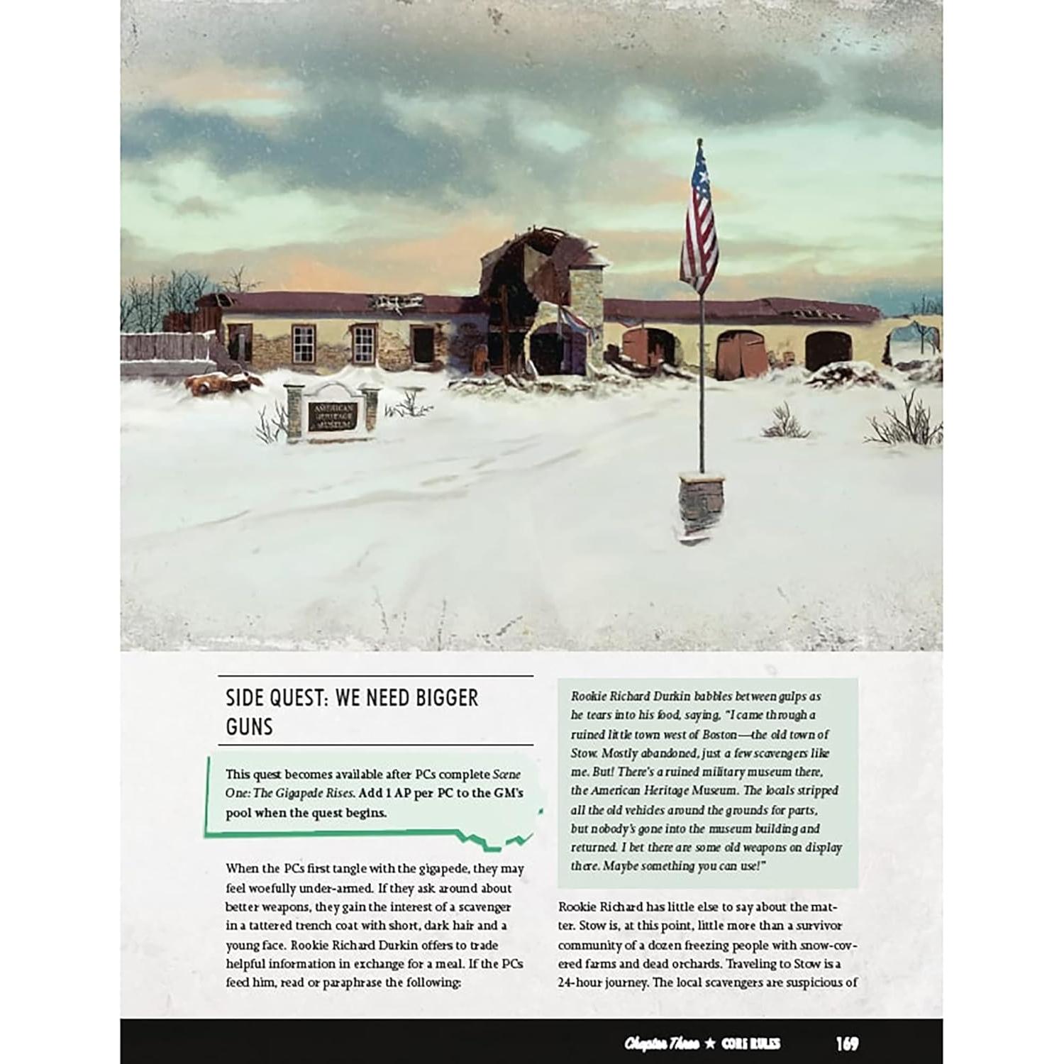 Modiphius Fallout RPG Libro Invierno de Atom Tapa Dura 248 Páginas