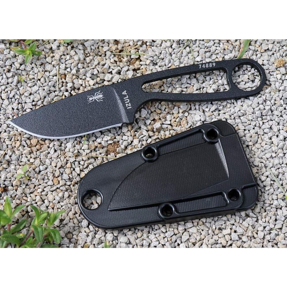 Cuchillo de Hoja Fija ESEE IZULA-KIT con Funda y Supervivencia