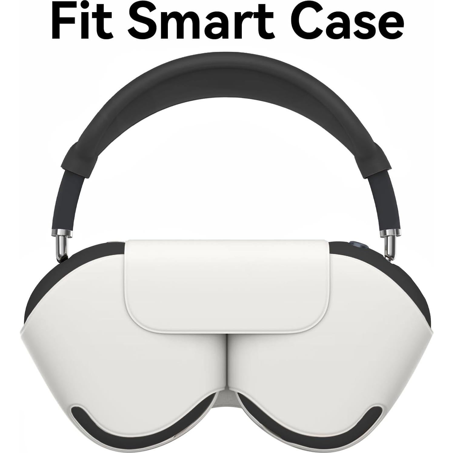 Funda de Silicona 4-en-1 MINDRESY para AirPods Max Negro