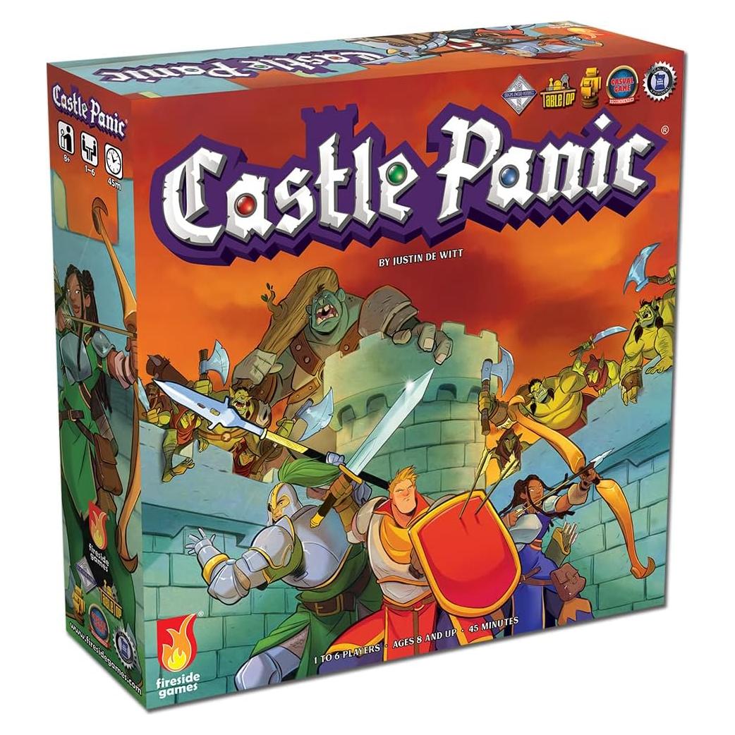 Castle Panic 2da Edición Juego de Mesa Cooperativo 1-6 Jugadores