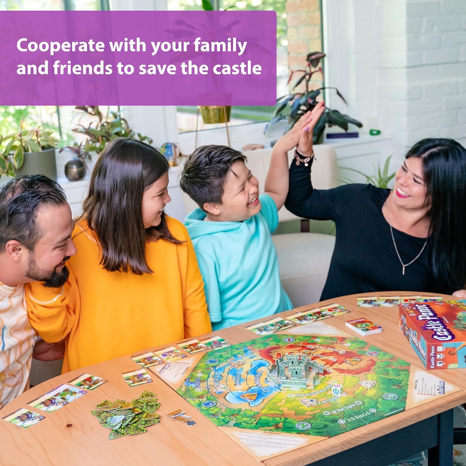 Castle Panic 2da Edición Juego de Mesa Cooperativo 1-6 Jugadores