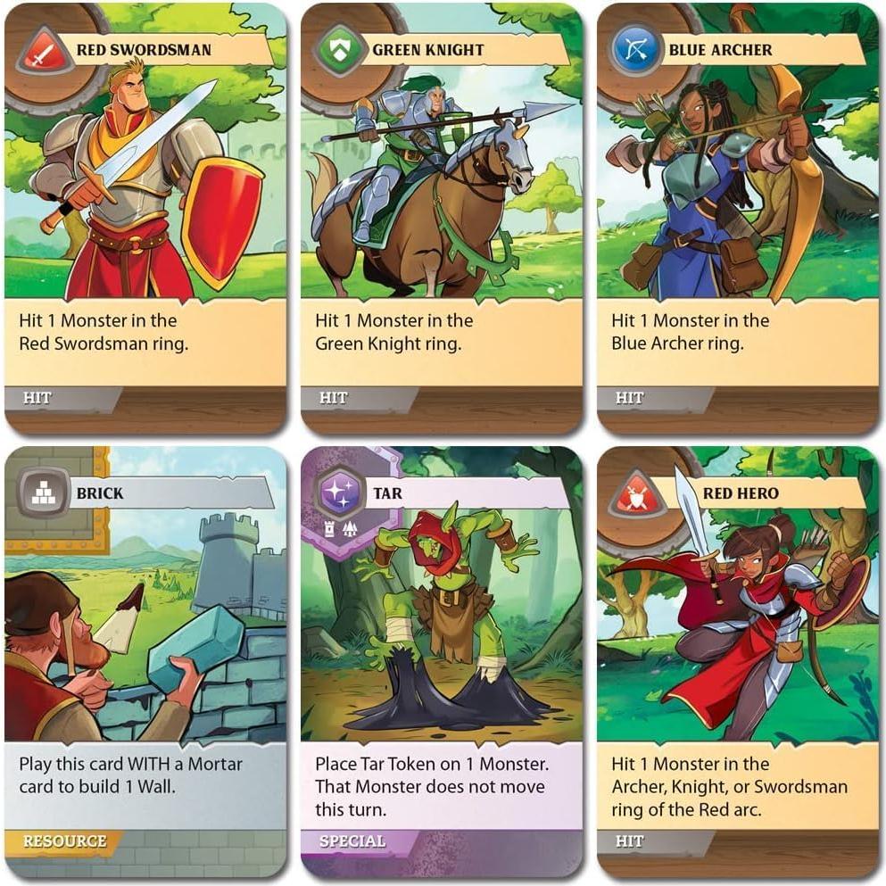 Castle Panic 2da Edición Juego de Mesa Cooperativo 1-6 Jugadores