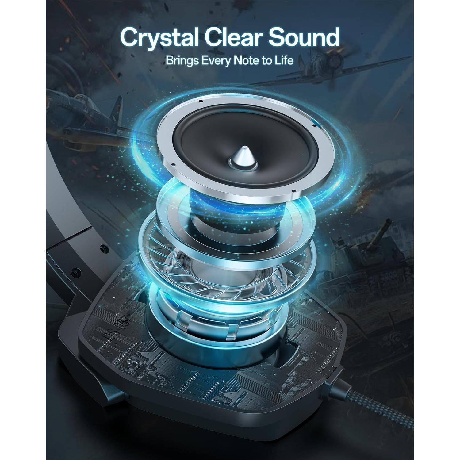 Auriculares Gaming NUBWO N16 con cable 3.5mm - Sonido Estéreo