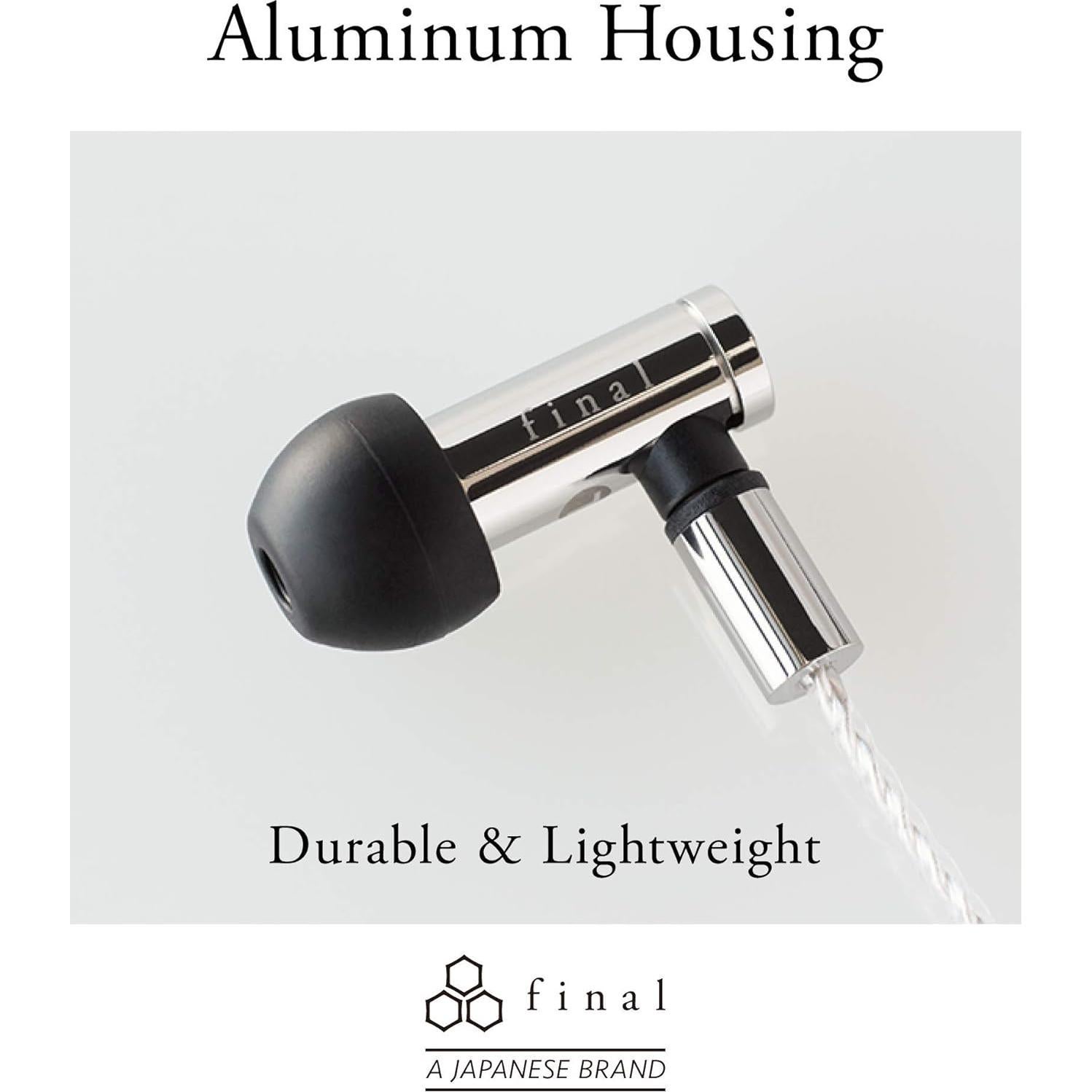 Auriculares In Ear Final E5000 Dinámicos Acero Inoxidable