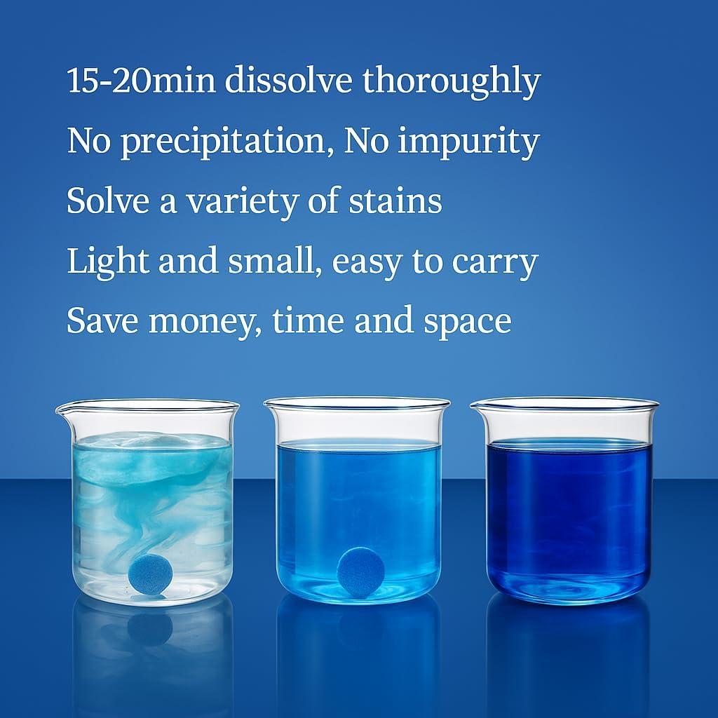 Tabletas de Lavado de Parabrisas DOKIKO 50 Pcs - 397.5 Litros