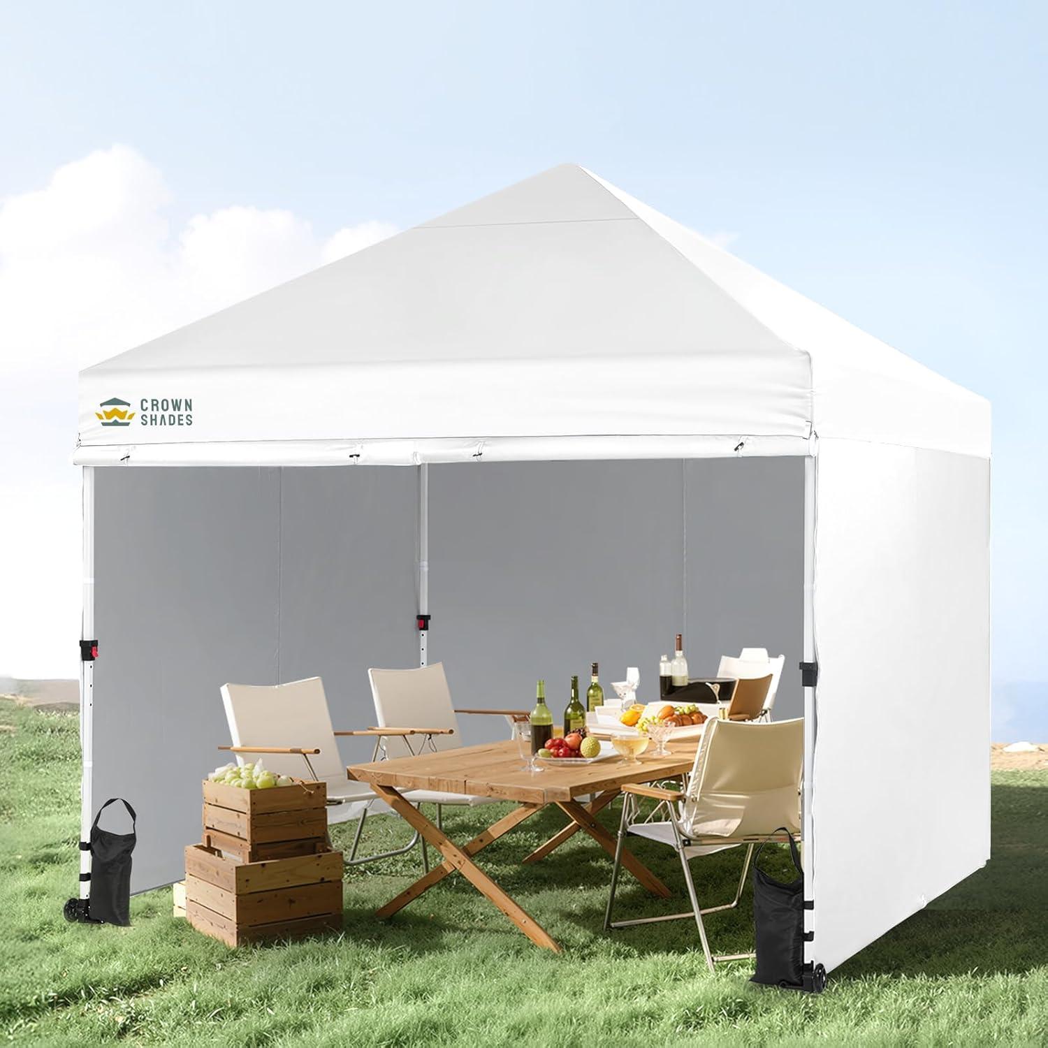 Paredes Laterales Crown Shades 8x8 - 4 Piezas, Blanco