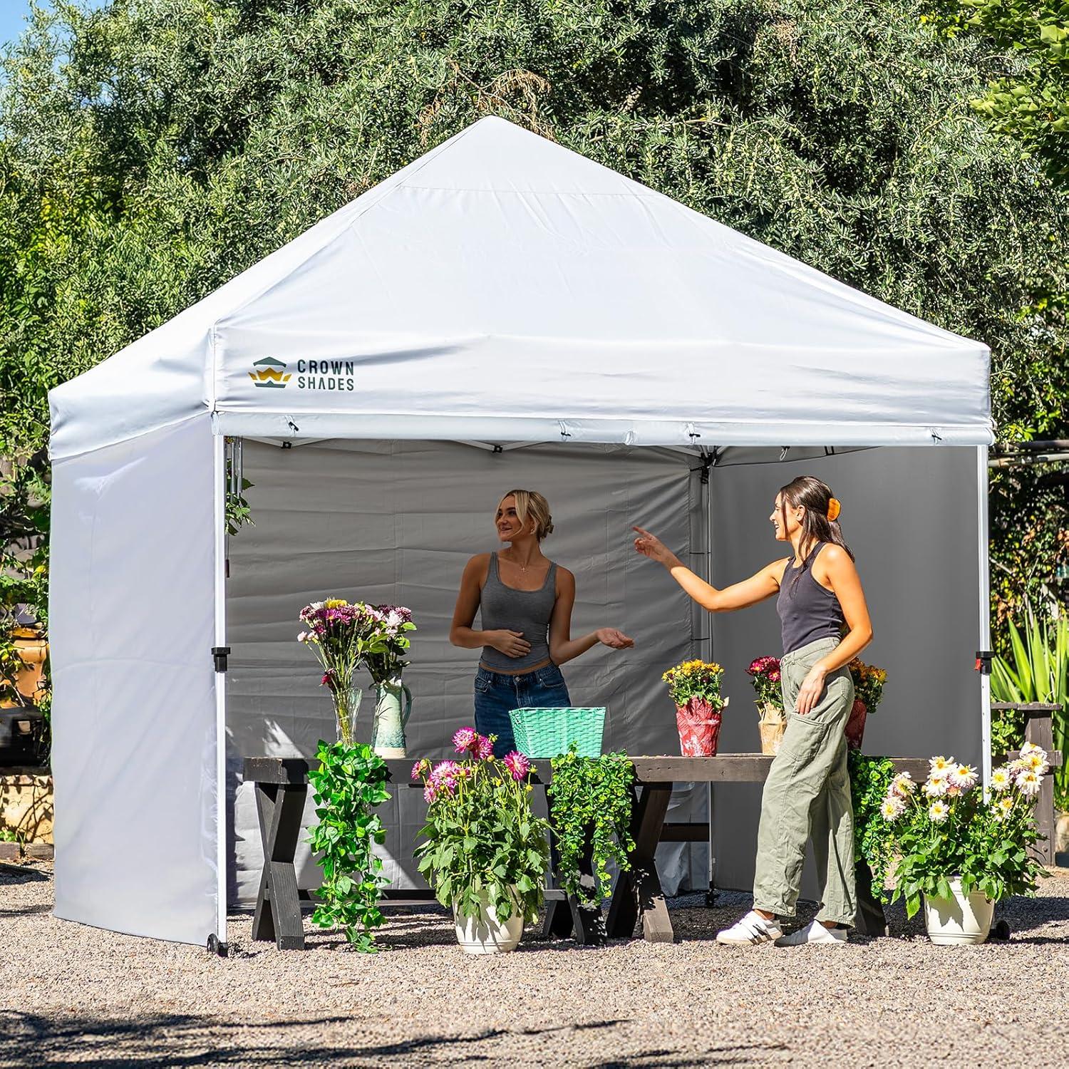 Paredes Laterales Crown Shades 8x8 - 4 Piezas, Blanco