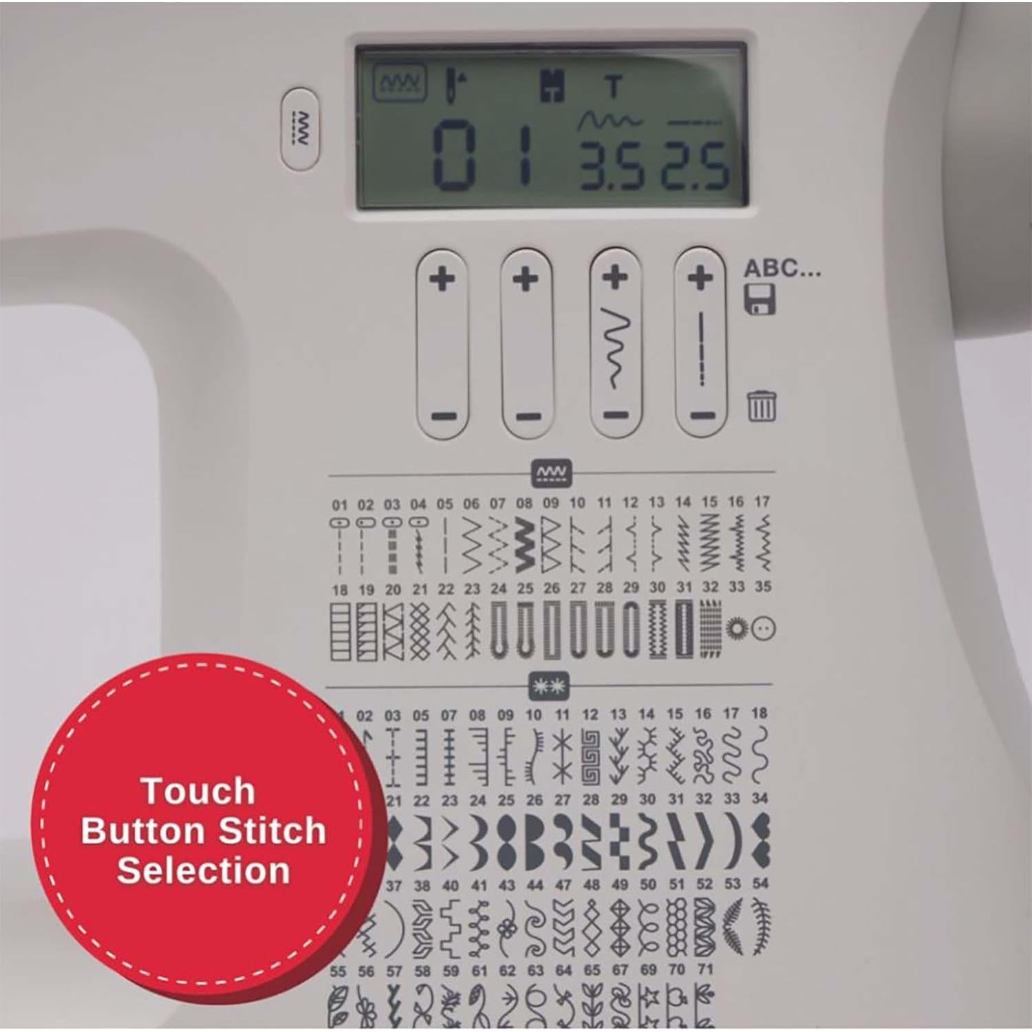 Máquina de Coser SINGER C7290Q Computarizada con Mesa y 12 Patas