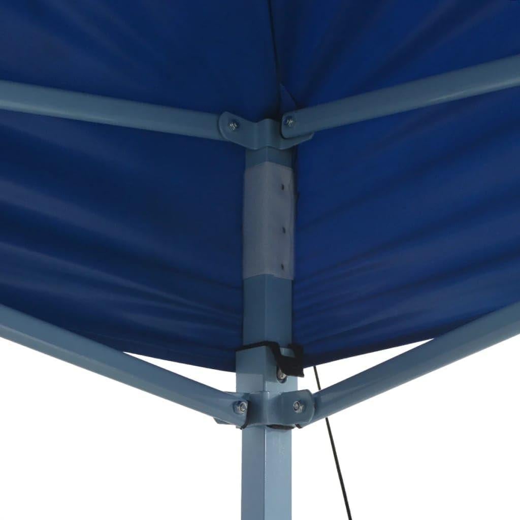 Carpa Plegable ULUYYUC 280x410 cm Azul Acero para Eventos