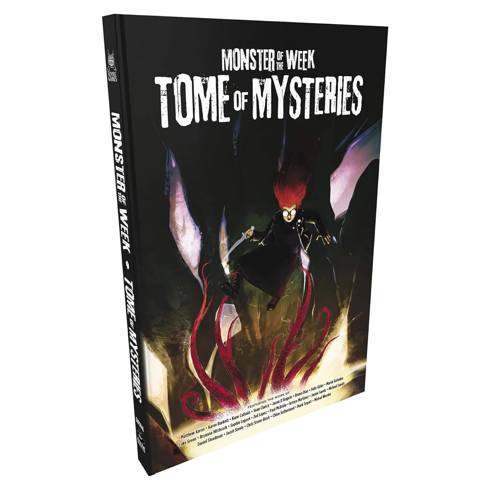 Suplemento RPG Evil Hat Monstruo de la Semana Tomo de Misterios