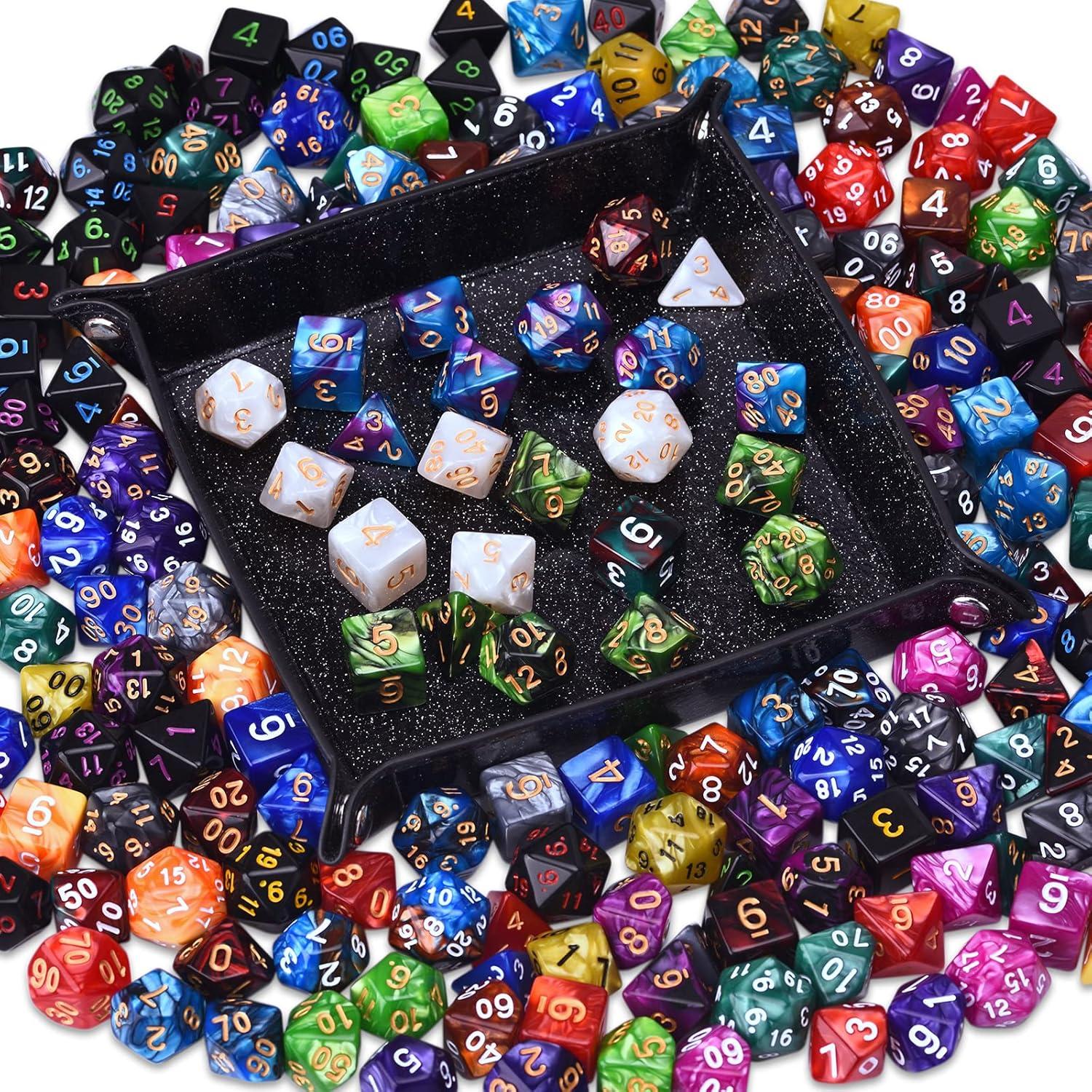 Conjunto de Dados Poliedricos Amiven 30 Piezas para RPG