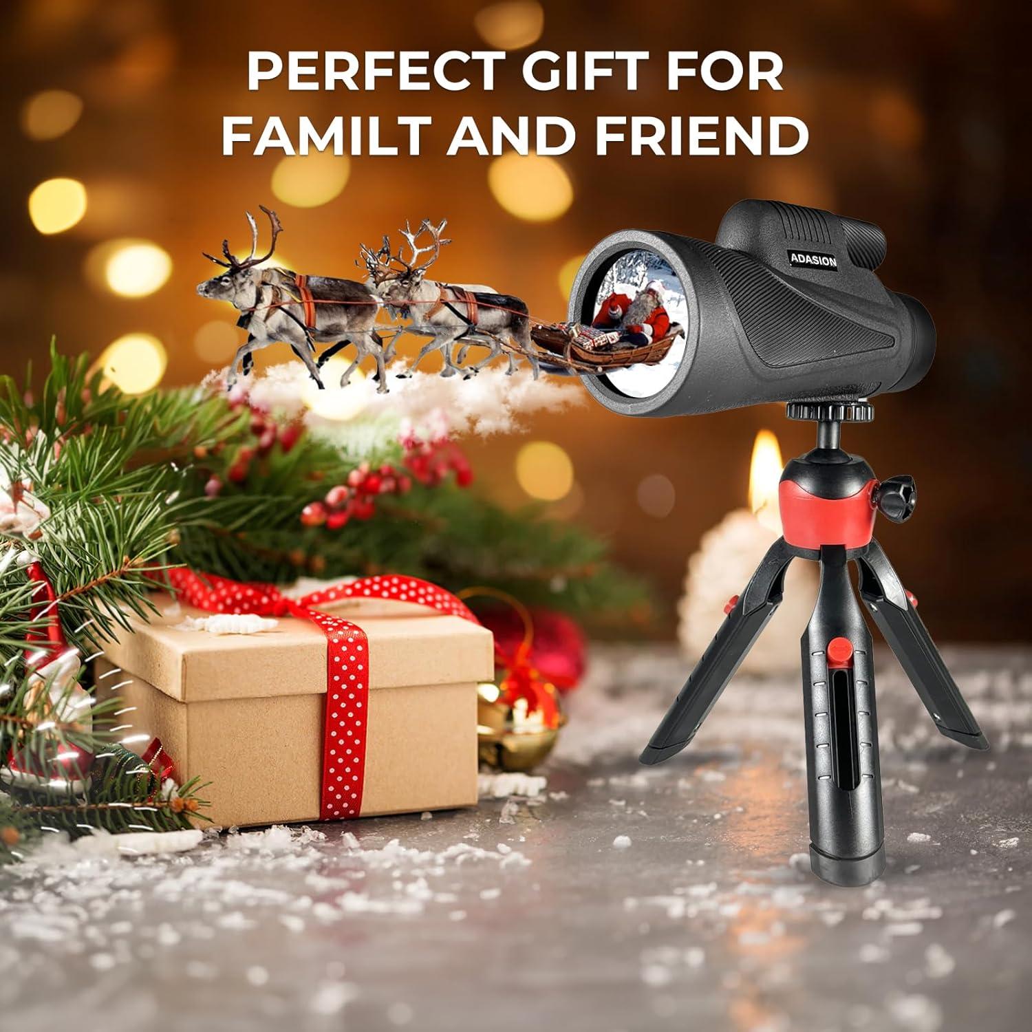 Telescopio Monocular HD Adasion 15x56 Impermeable para Aventura