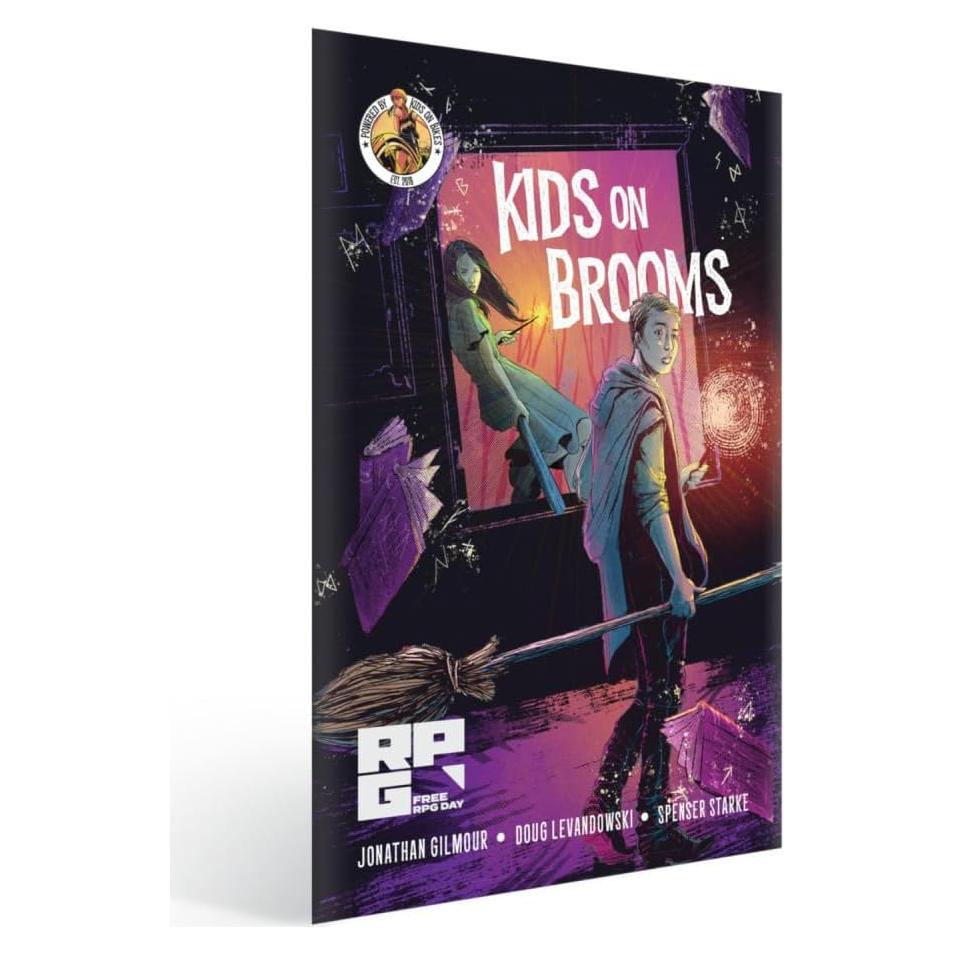 Juego de rol Kids on Brooms Renegade para 2-6 jugadores
