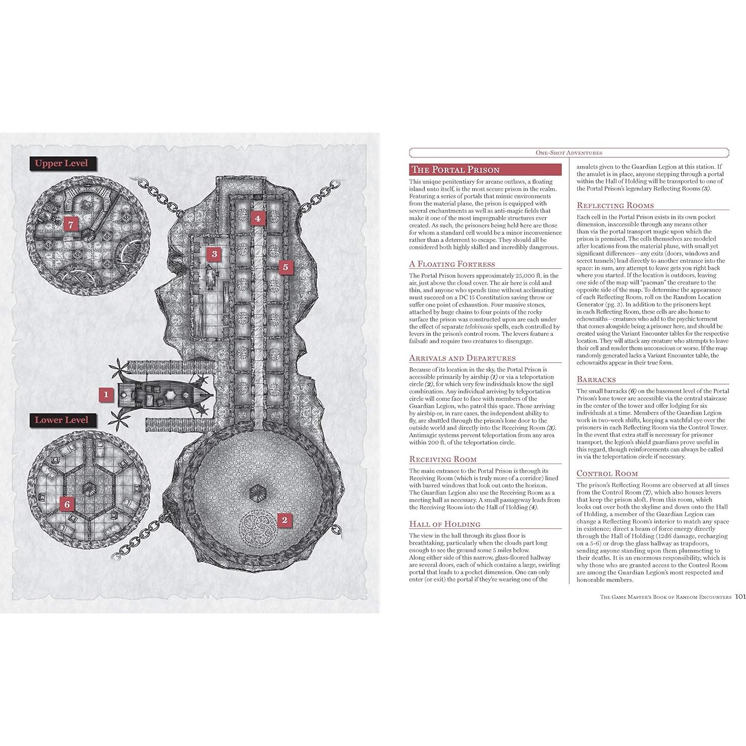 The Game Master's Book of Random Encounters: 500+ customizable maps, tables and story hooks to create 5th edition adventures on demand (The Game Master Series)