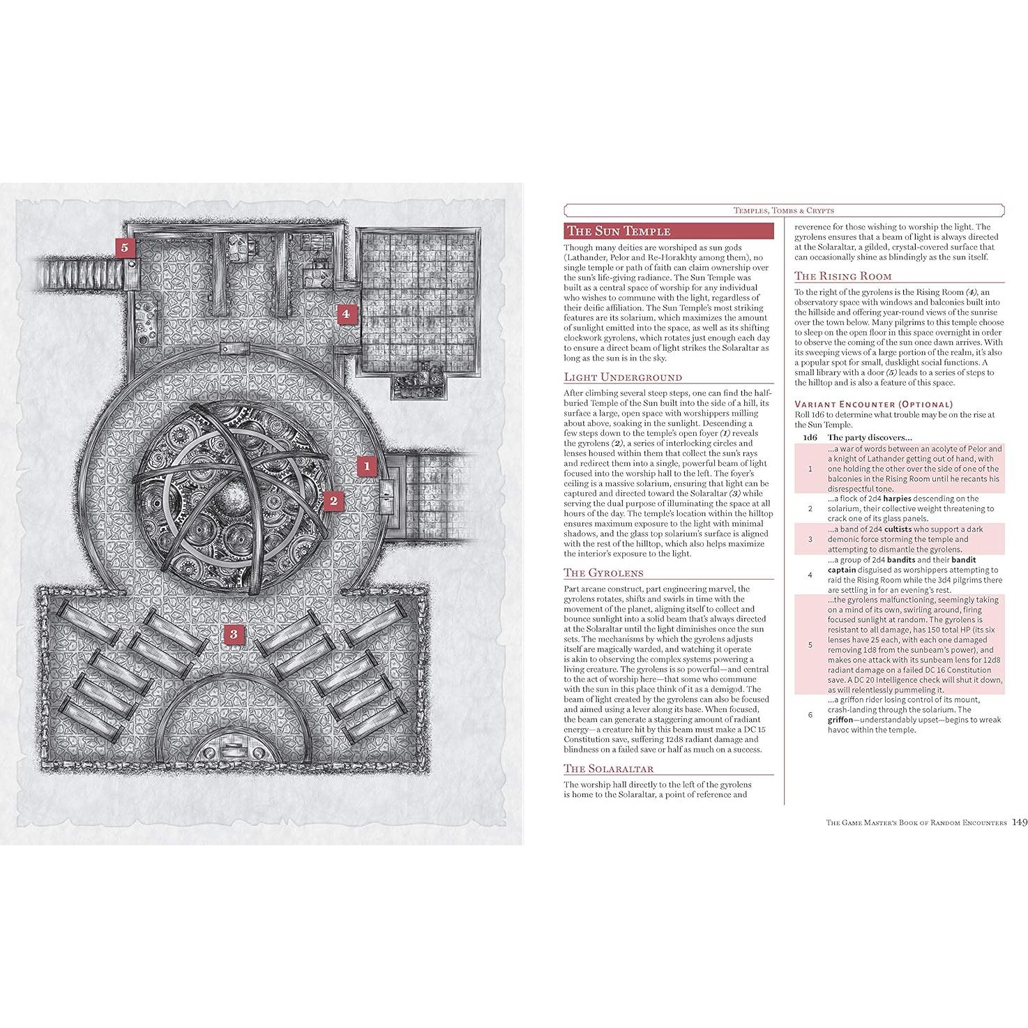 The Game Master's Book of Random Encounters: 500+ customizable maps, tables and story hooks to create 5th edition adventures on demand (The Game Master Series)