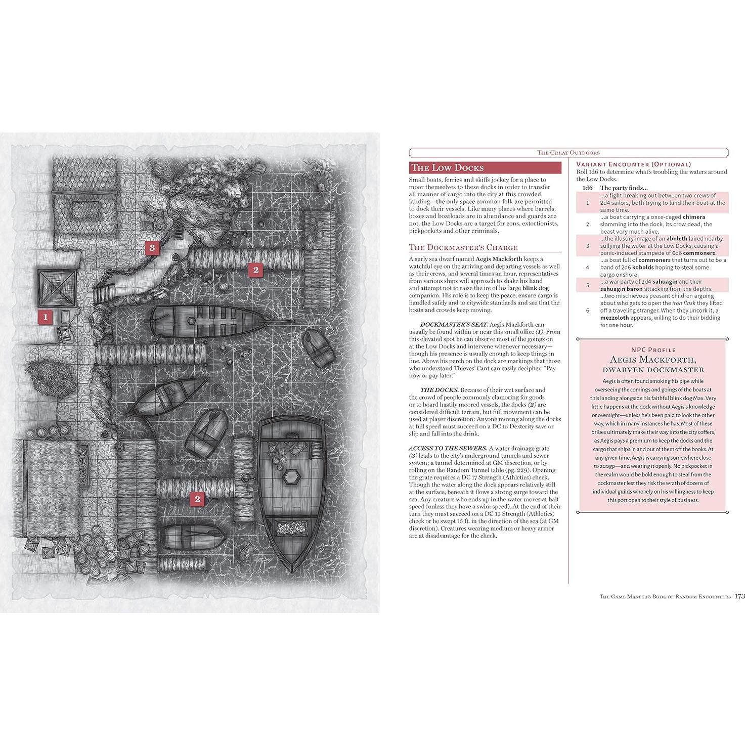 The Game Master's Book of Random Encounters: 500+ customizable maps, tables and story hooks to create 5th edition adventures on demand (The Game Master Series)