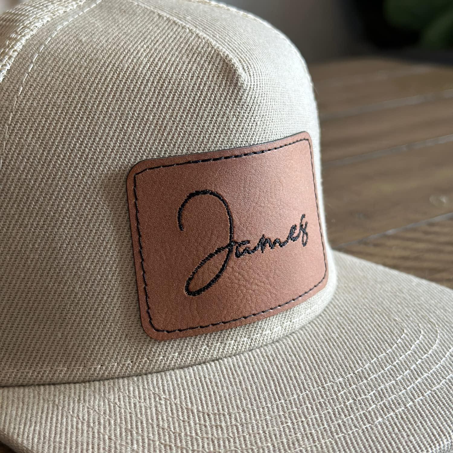 Parche de Cuero Sintético Adhesivo para Sombreros - 10 Piezas