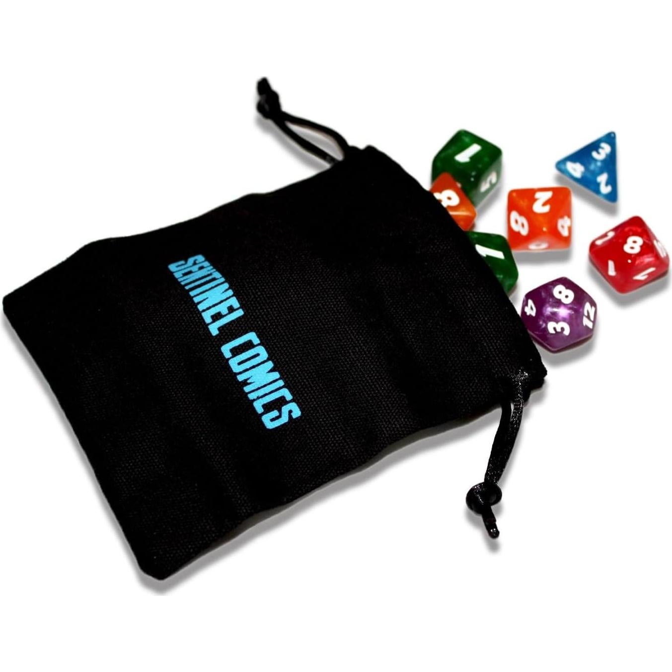 Dados Personalizados Sentinel Comics | Greater Than Games | 5 Piezas