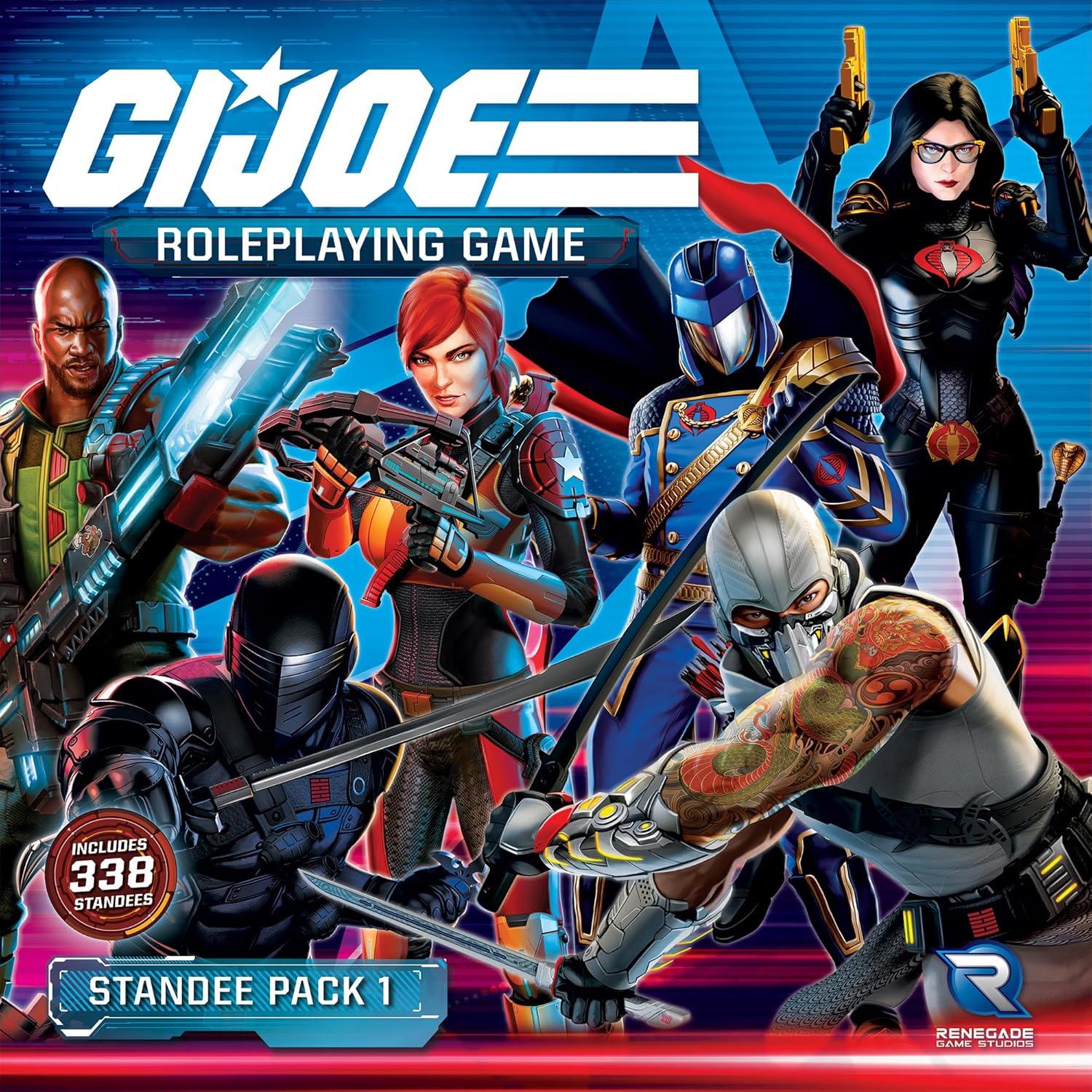 G.I. Joe RPG Paquete de Standee #1 Renegade Game Studios 338 Piezas