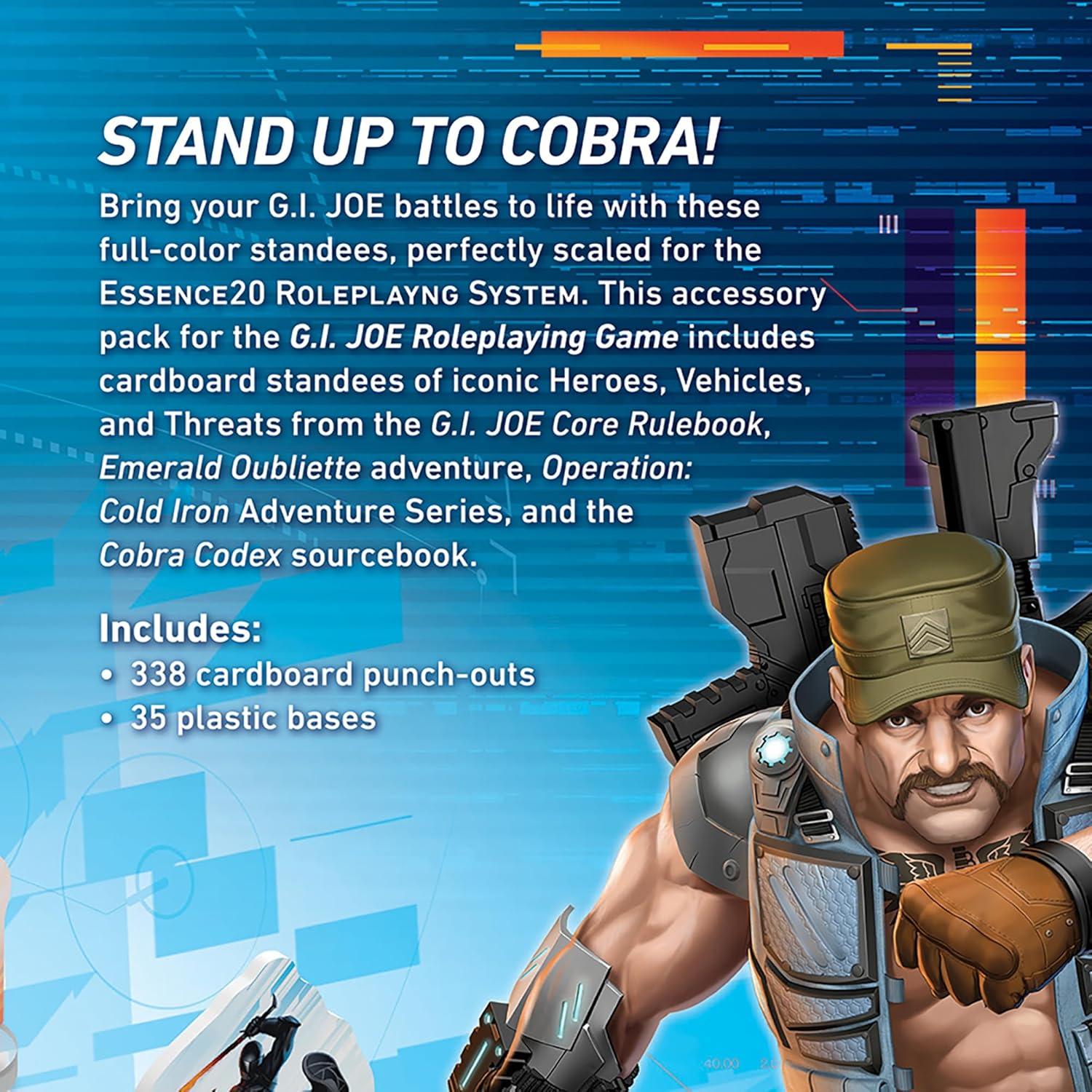 G.I. Joe RPG Paquete de Standee #1 Renegade Game Studios 338 Piezas