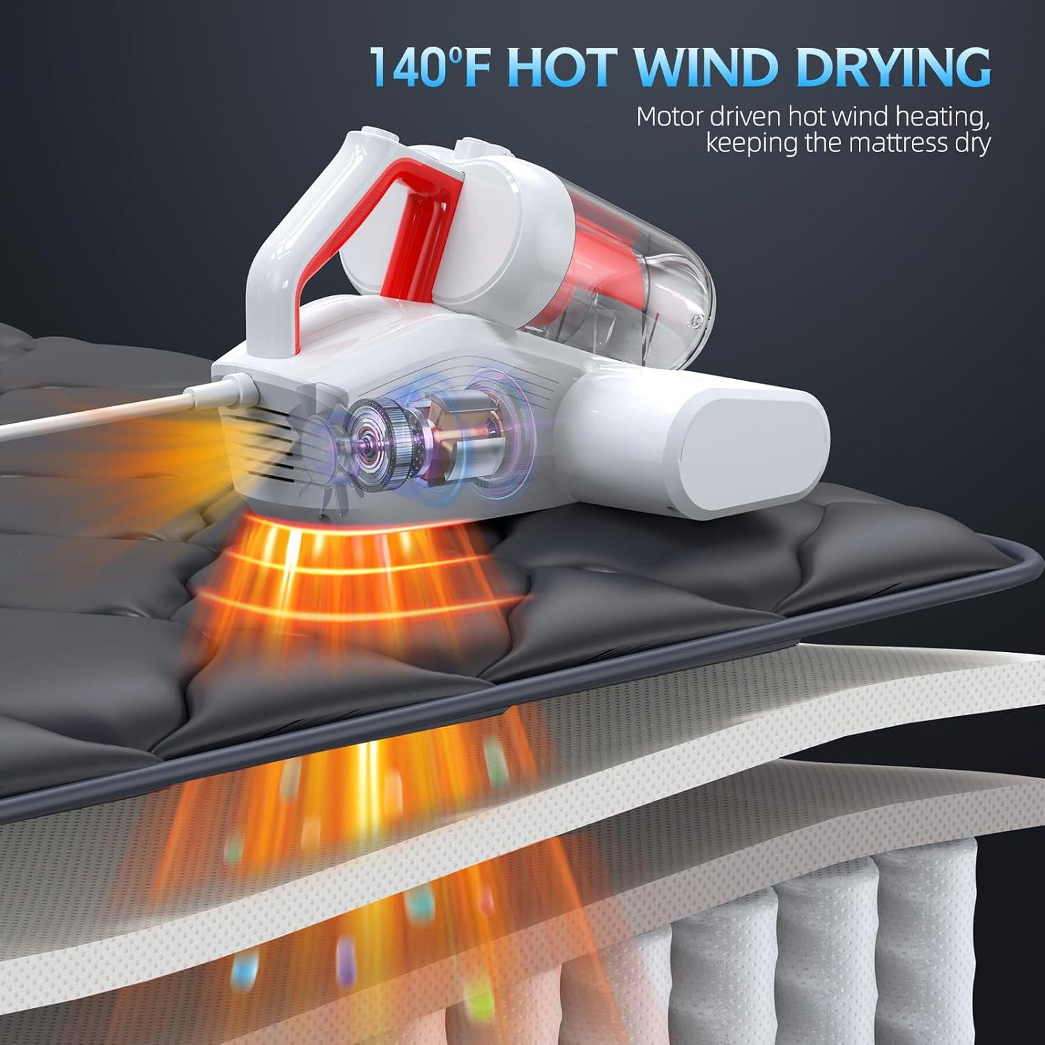 Aspiradora de Colchones JPHYLL Ultra-UVC-K16 600W 16Kpa