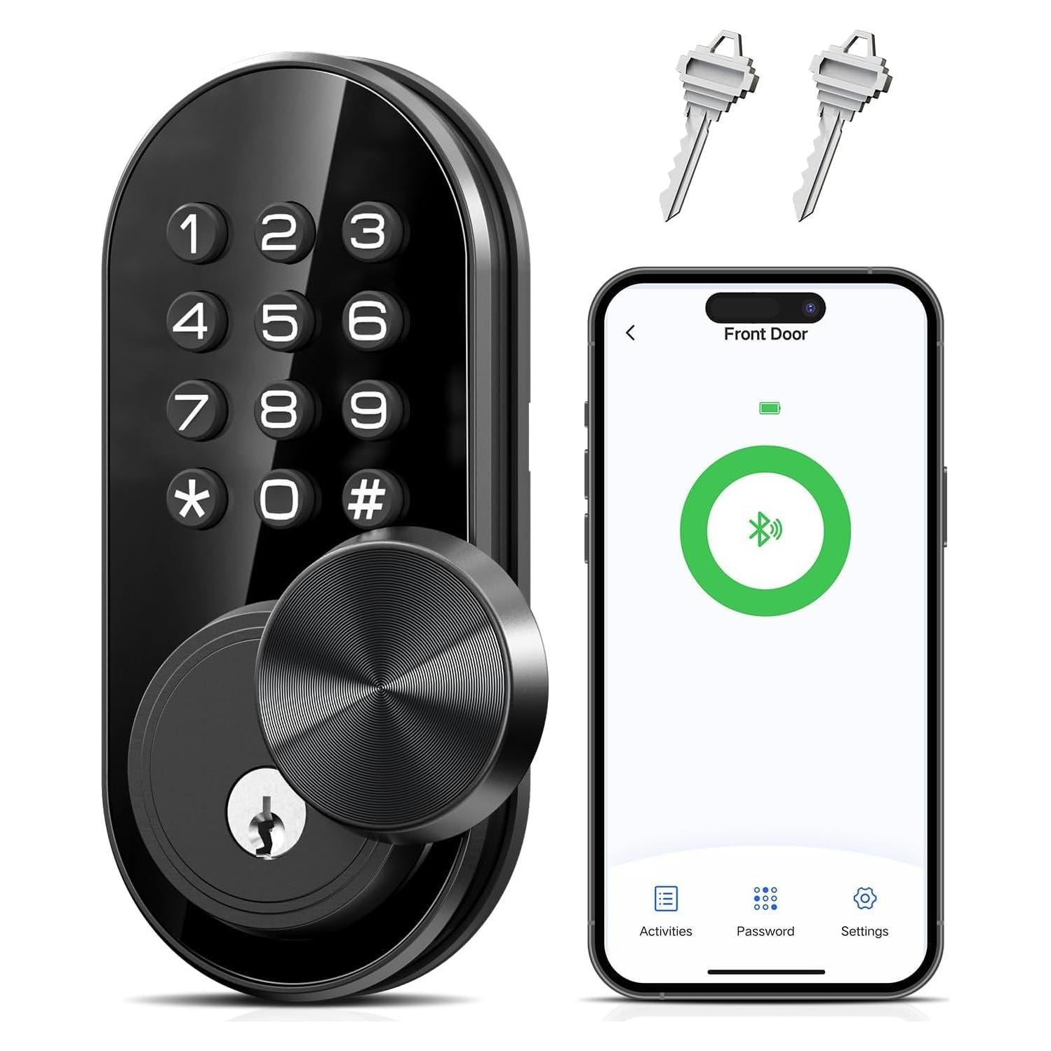 Cerradura Inteligente TEEHO TE341 Bluetooth con Teclado Digital