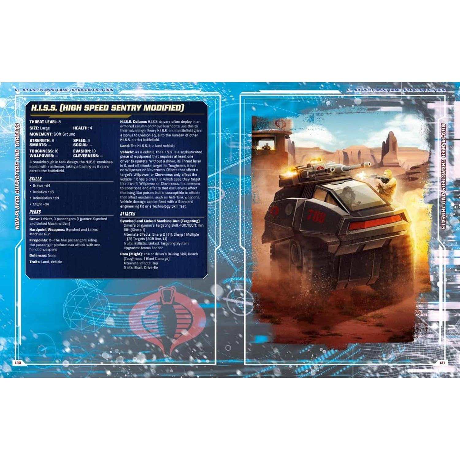 Libro de Aventura G.I. Joe Frío Hierro Renegade HC 0.78 kg