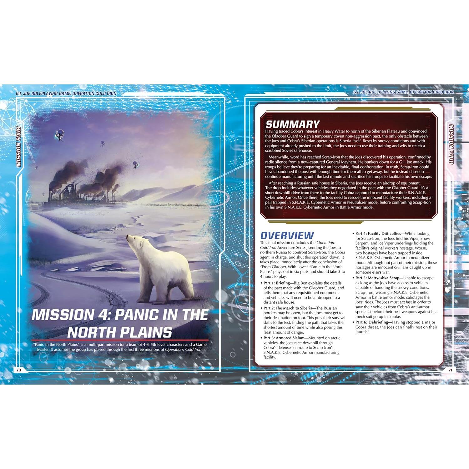 Libro de Aventura G.I. Joe Frío Hierro Renegade HC 0.78 kg