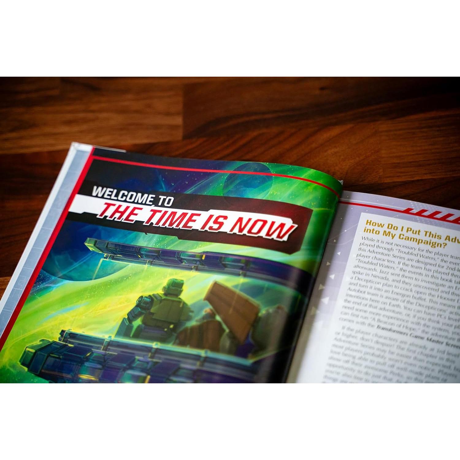 Juego de Rol Transformers Renegade - El Tiempo es Ahora RPG