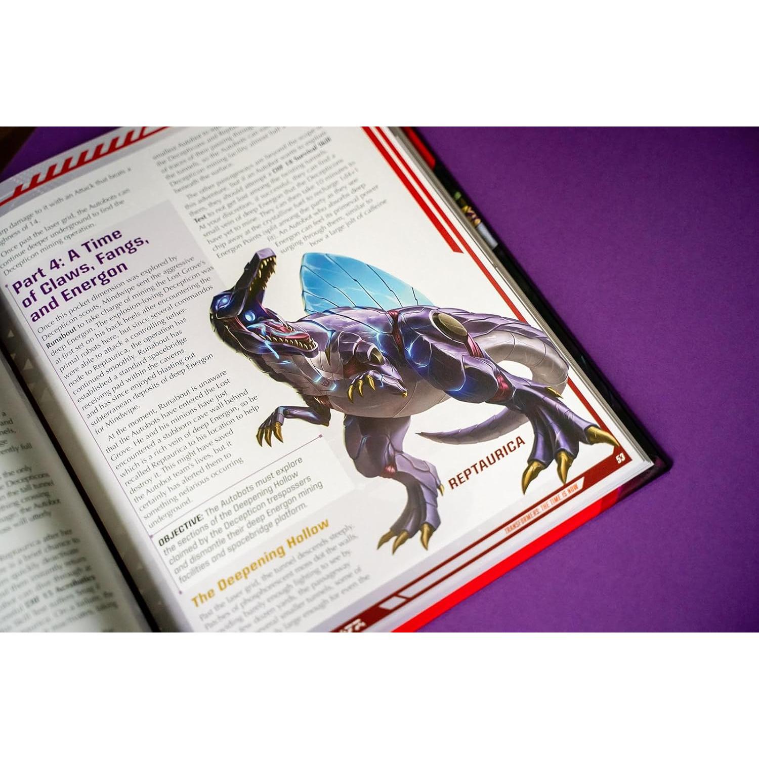 Juego de Rol Transformers Renegade - El Tiempo es Ahora RPG