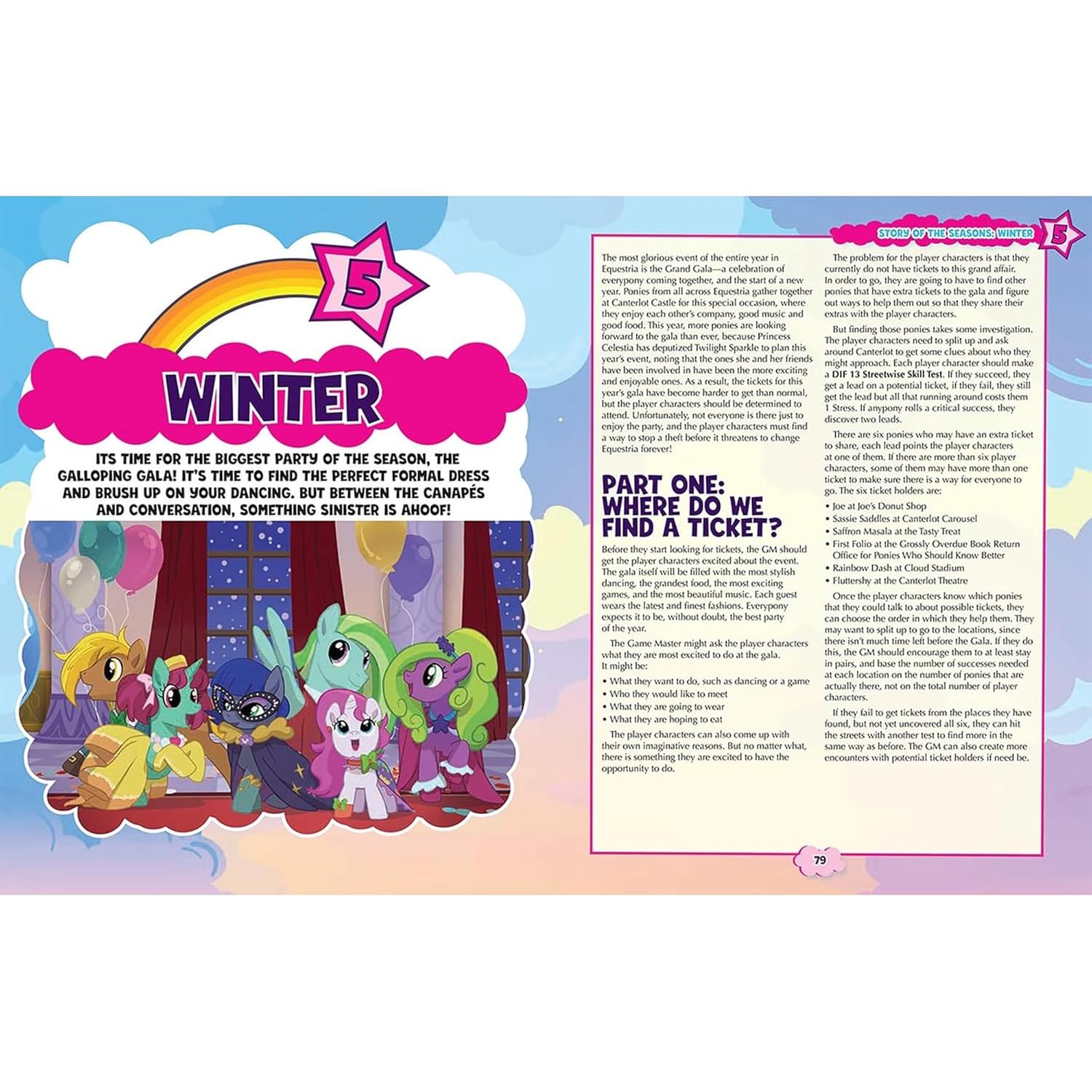 My Little Pony RPG Renegade - Historia de las Estaciones