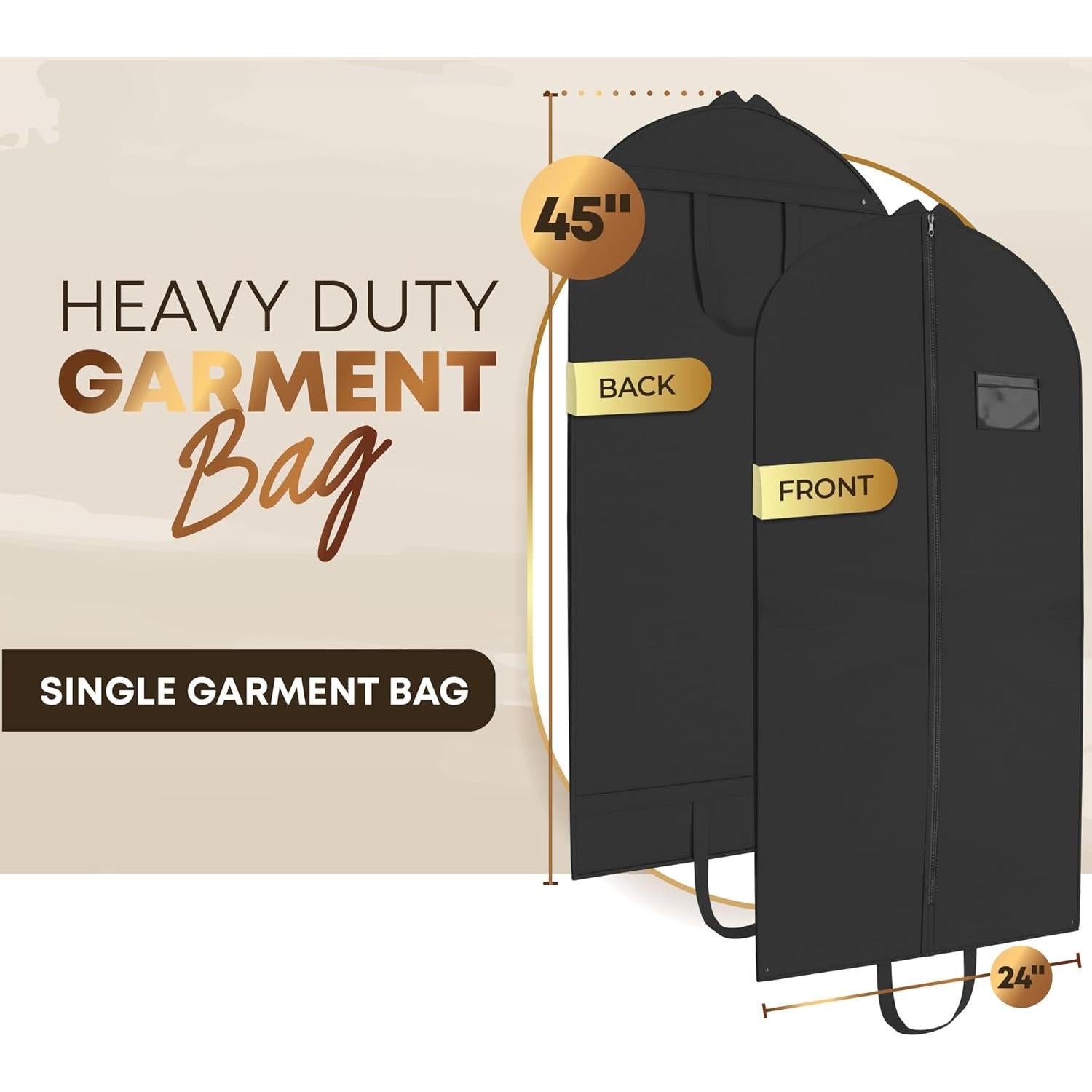 Bolsa de Ropa de Viaje Tus Bolsas 61x114cm Alta Resistencia