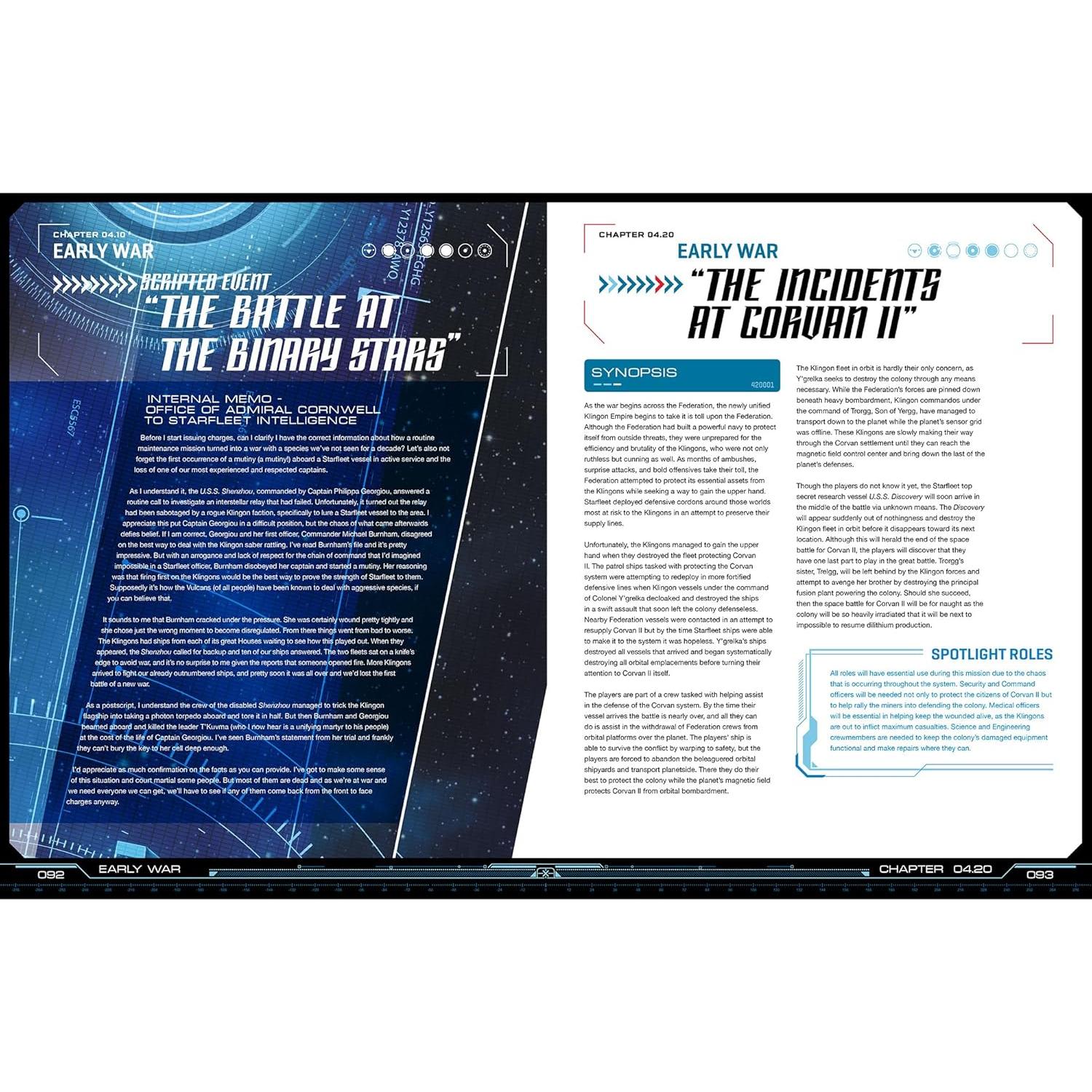 Star Trek Adventures Modiphius Campaña Táctica Guerra Klingon RPG