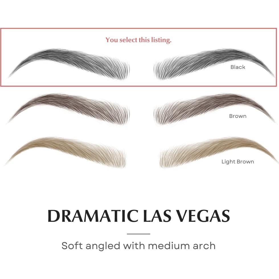 Microblading y Sombreado Tatuaje Bliss and Beyond 11 Pares Negro