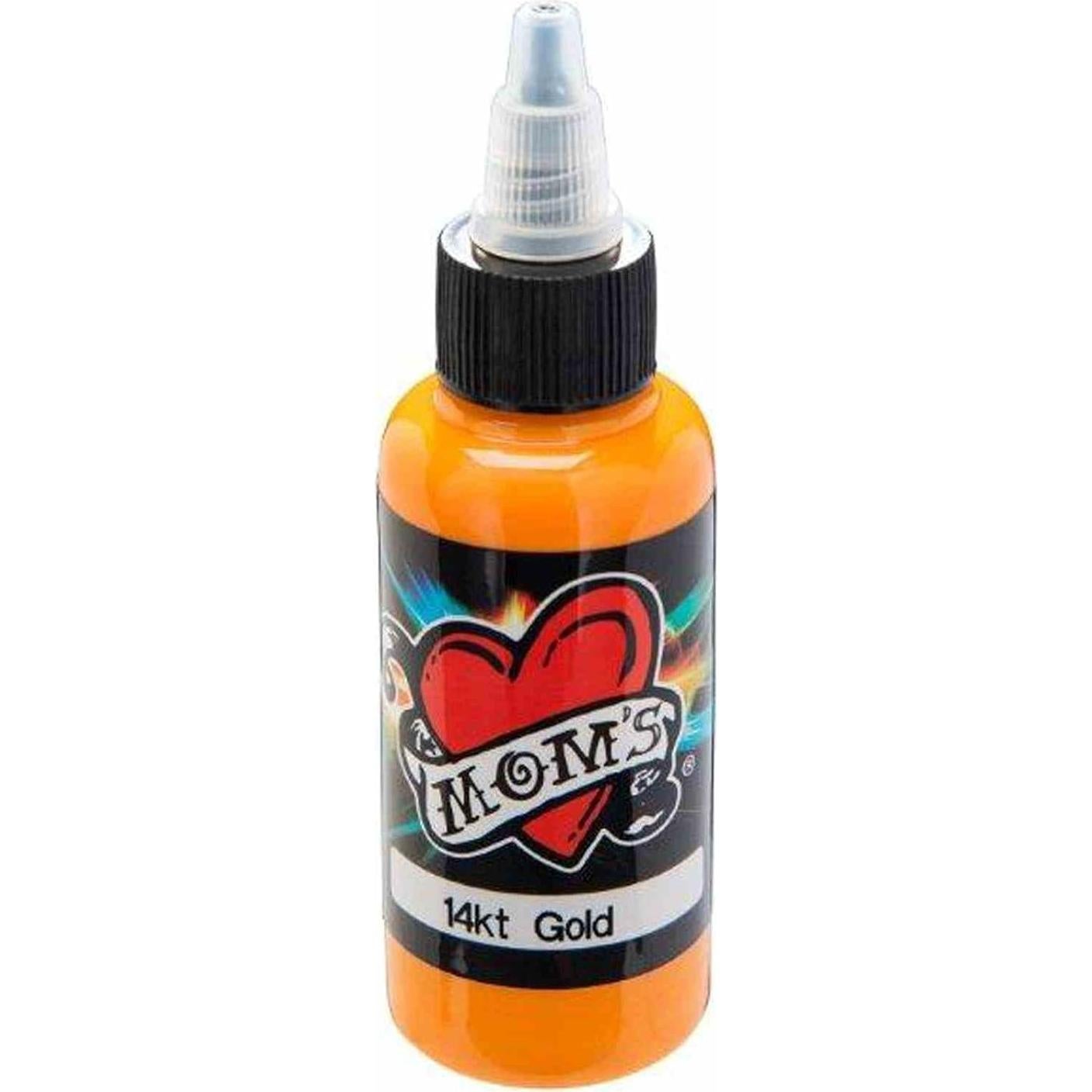 Tinta de Tatuaje MOM'S Oro 14 Quilates 28.35 g
