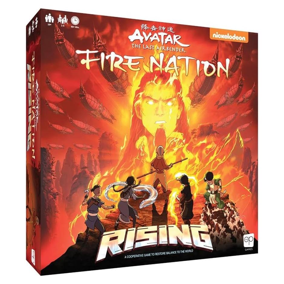 Juego de Mesa Cooperativo Avatar La Última Airbender