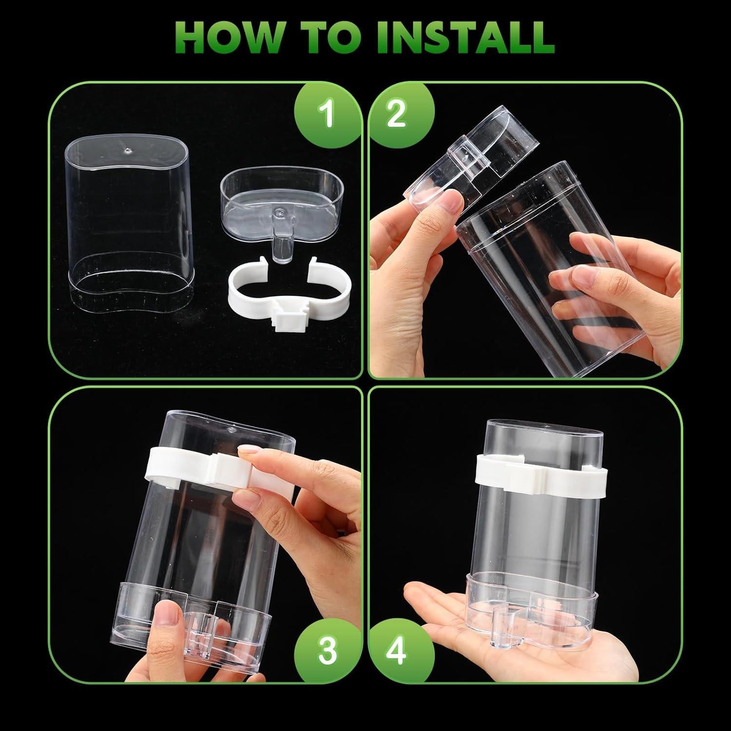 Comederos y Dispensadores de Agua Automáticos Yaomiao para Aves