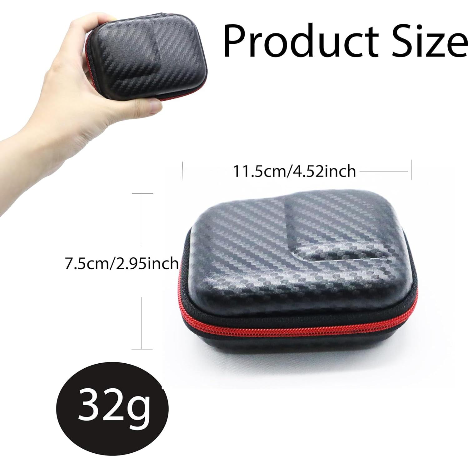 Funda de transporte PCTC para cámaras de acción GoPro y más